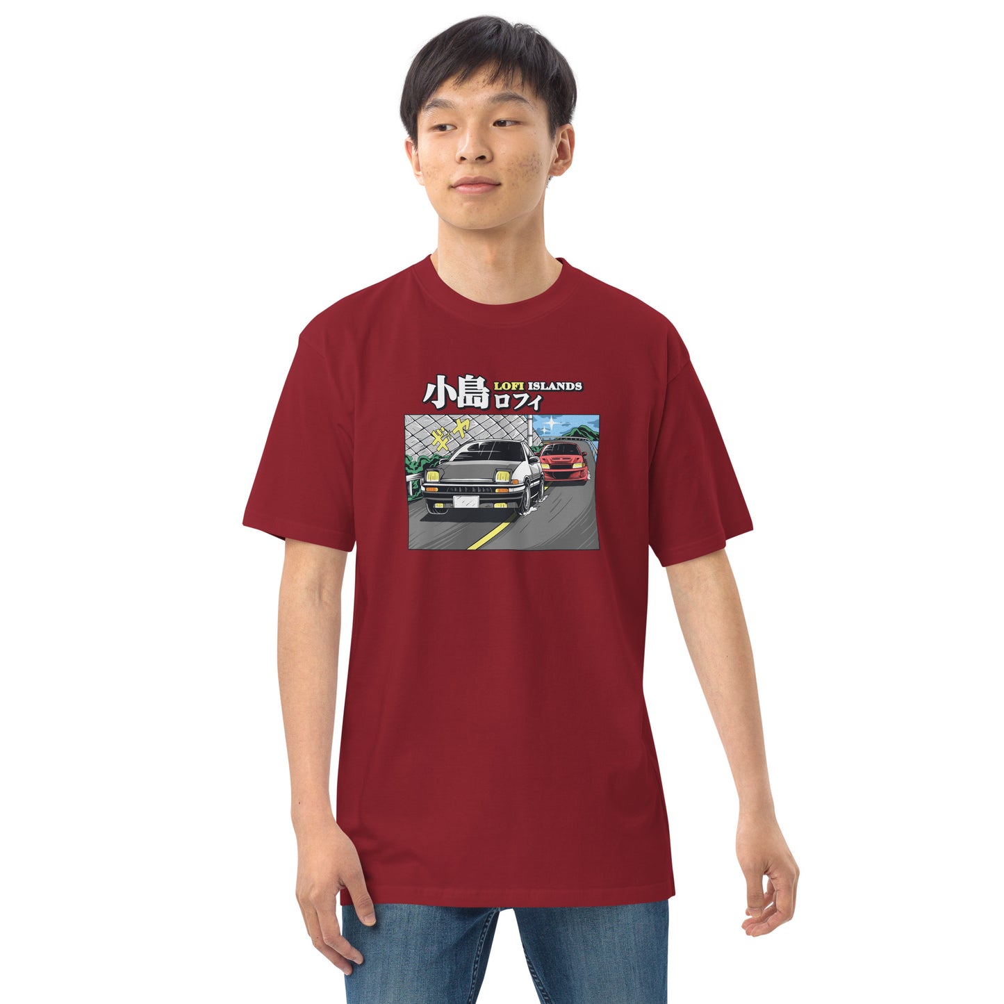 Island Drive Men’s Premium Heavyweight Tee