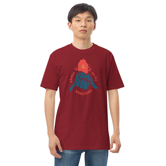 Volcano Hawaii Men’s Premium Heavyweight Tee