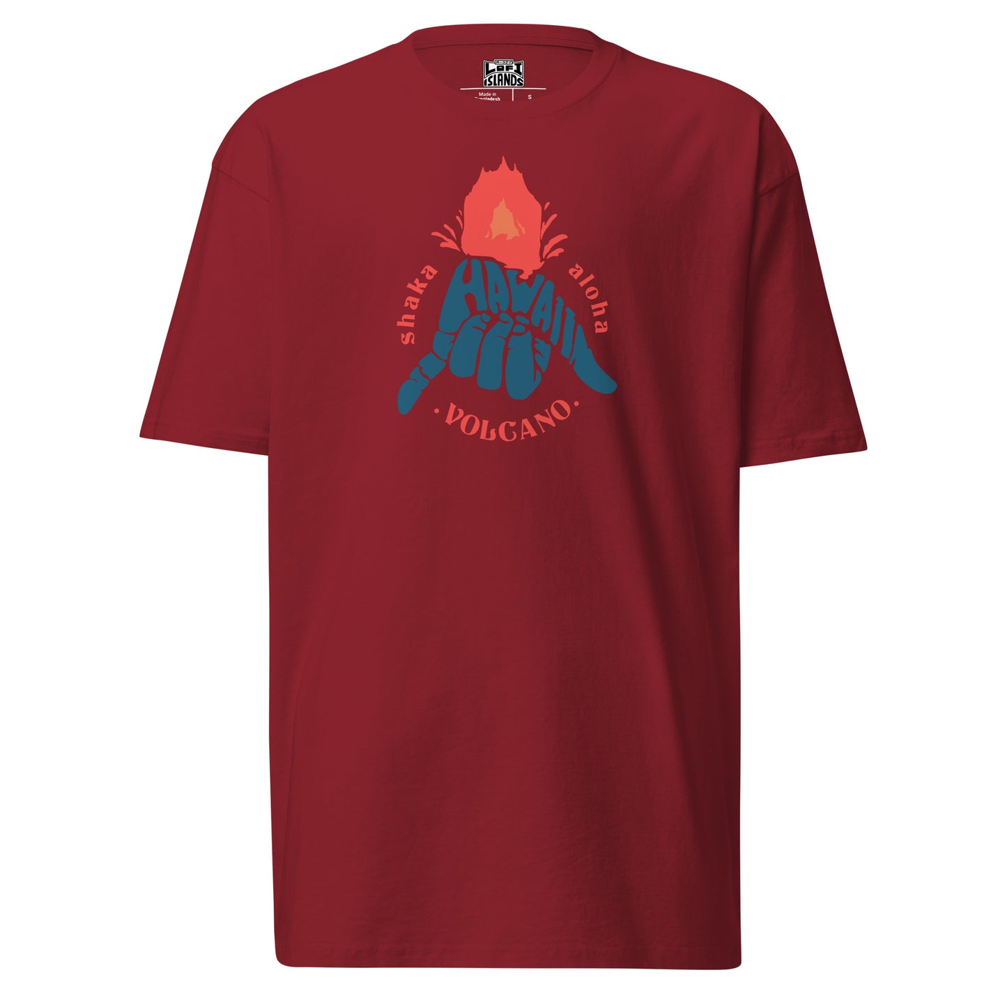 Volcano Hawaii Men’s Premium Heavyweight Tee