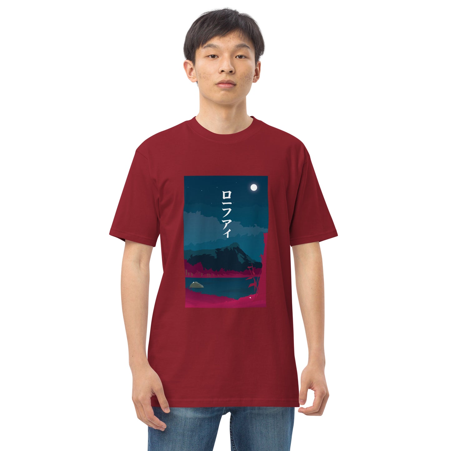 Lo-Fi Diamond Head Men’s Premium Heavyweight Tee