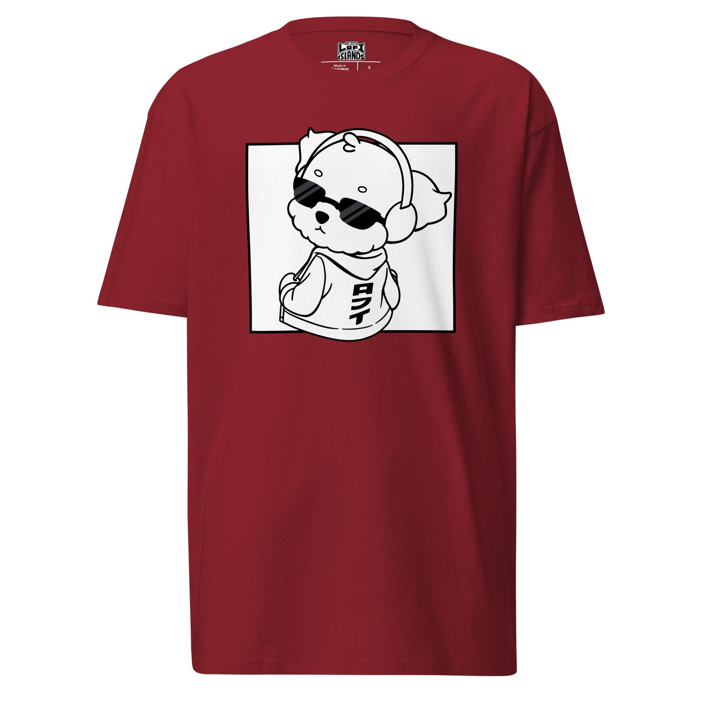 Lo-Fi Puppy Men’s Premium Heavyweight Tee