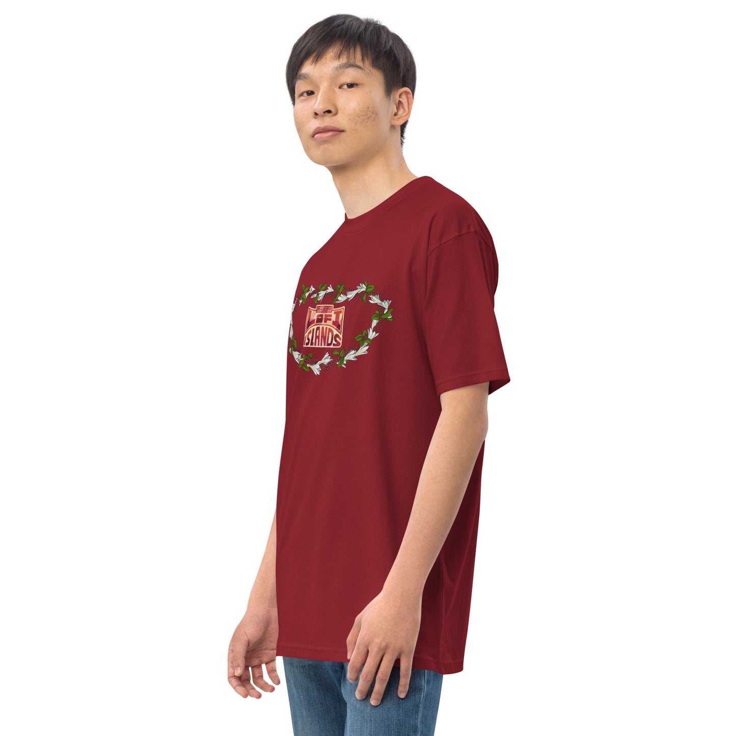 Lo-Fi Christmas Lei Men’s Premium Heavyweight Tee