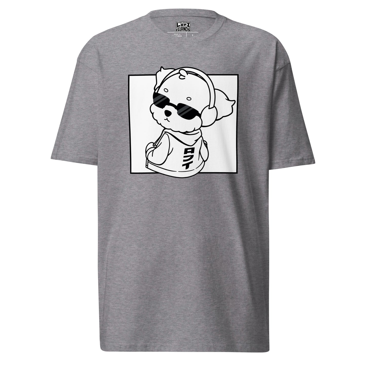 Lo-Fi Puppy Men’s Premium Heavyweight Tee