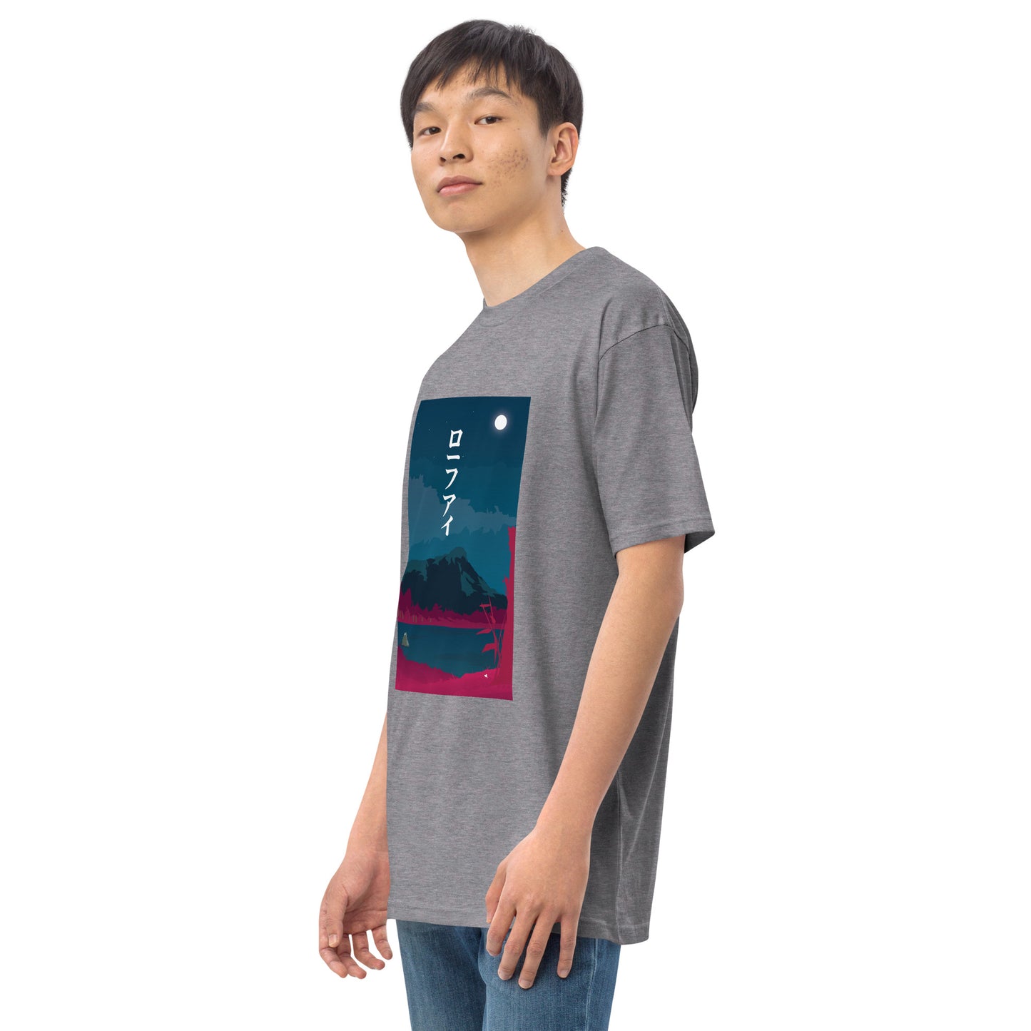 Lo-Fi Diamond Head Men’s Premium Heavyweight Tee