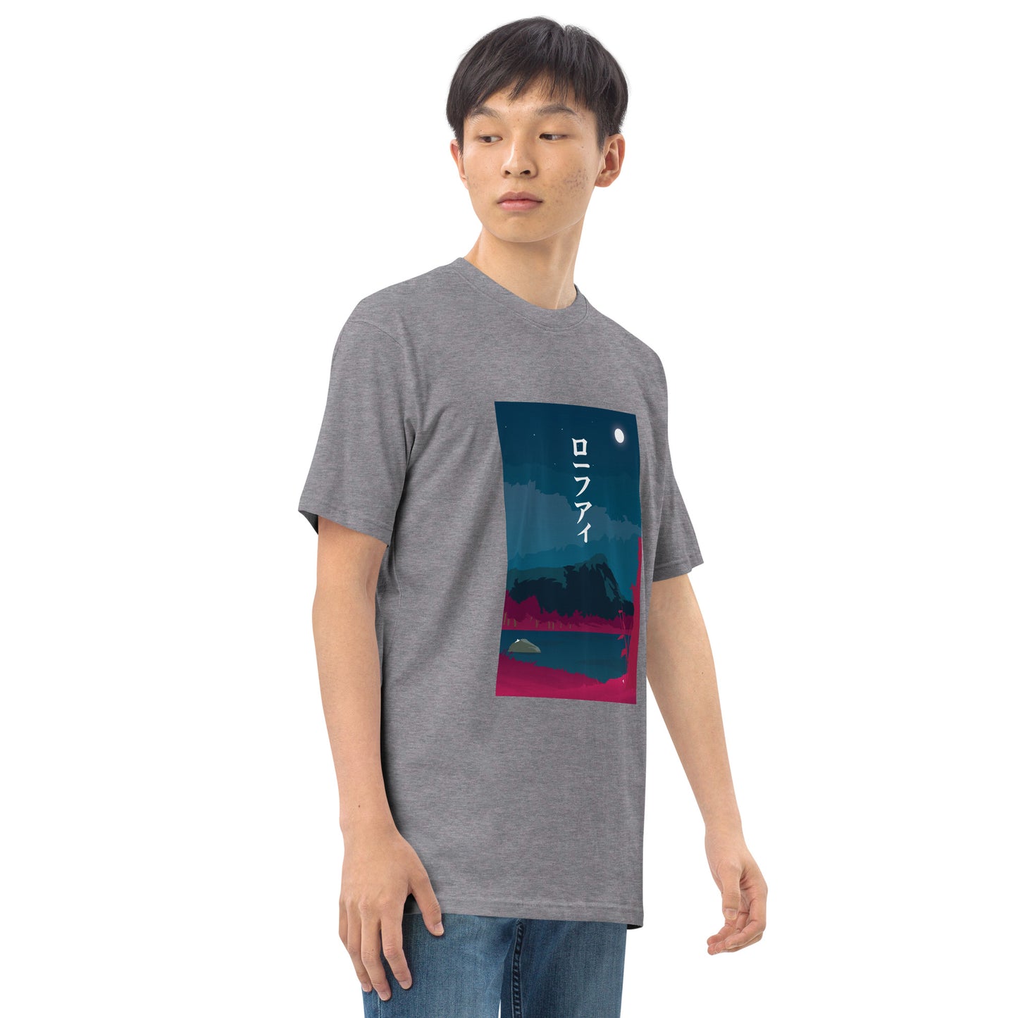 Lo-Fi Diamond Head Men’s Premium Heavyweight Tee