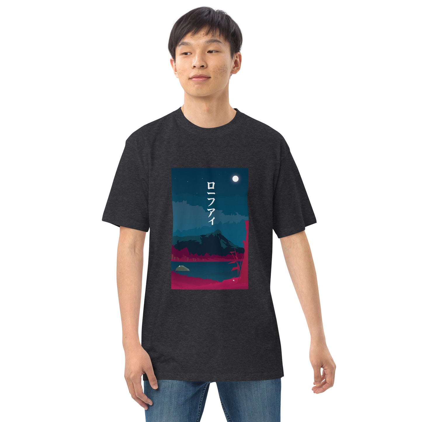 Lo-Fi Diamond Head Men’s Premium Heavyweight Tee