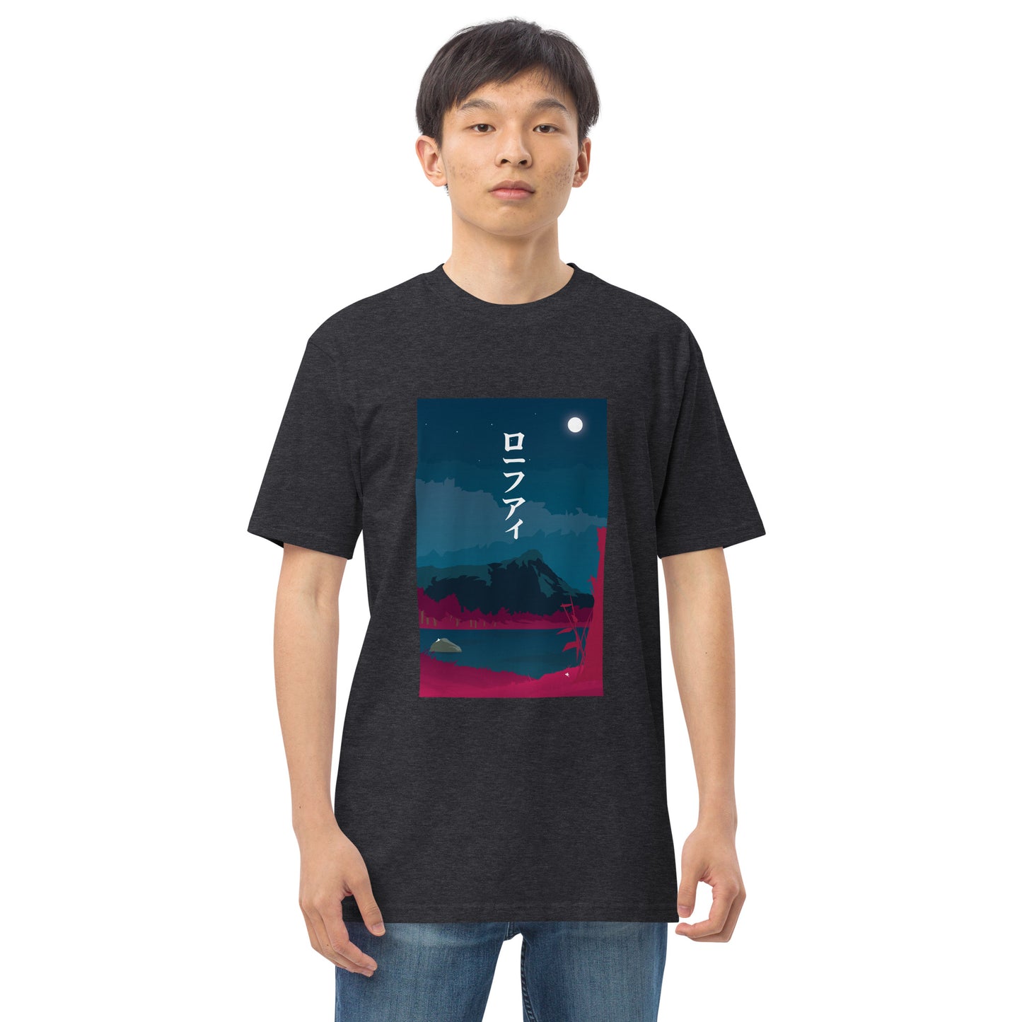 Lo-Fi Diamond Head Men’s Premium Heavyweight Tee