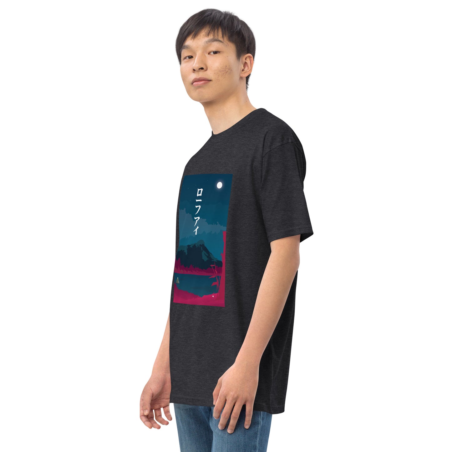 Lo-Fi Diamond Head Men’s Premium Heavyweight Tee