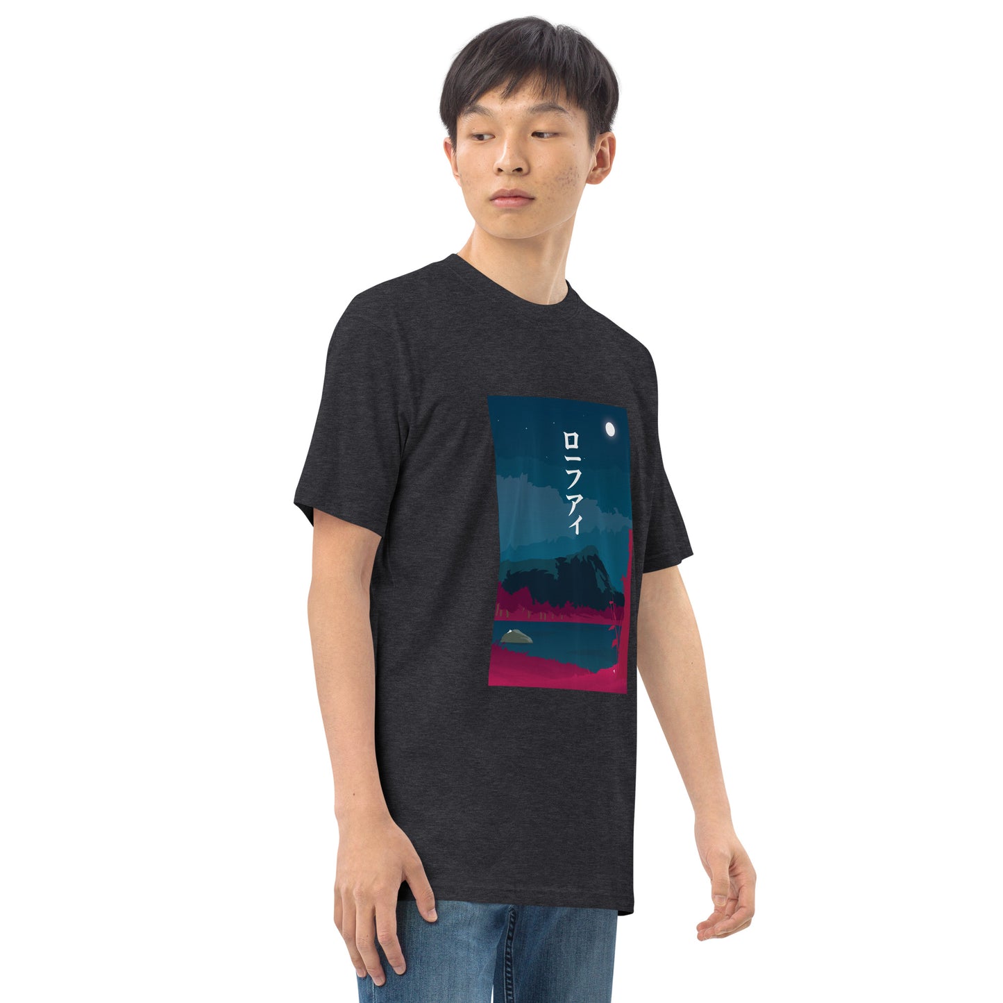 Lo-Fi Diamond Head Men’s Premium Heavyweight Tee