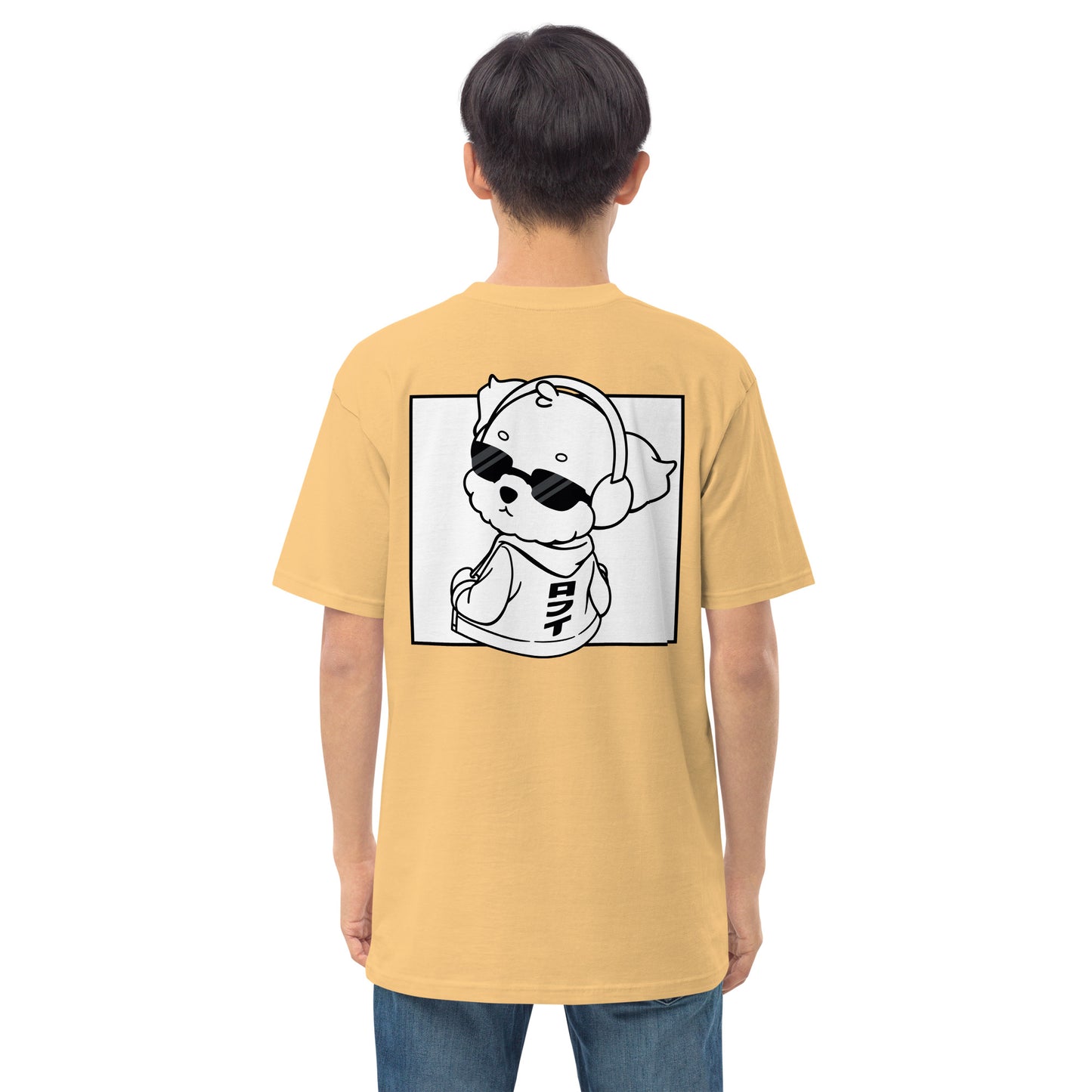 Lo-Fi Puppy ReMix Men’s Premium Heavyweight Tee