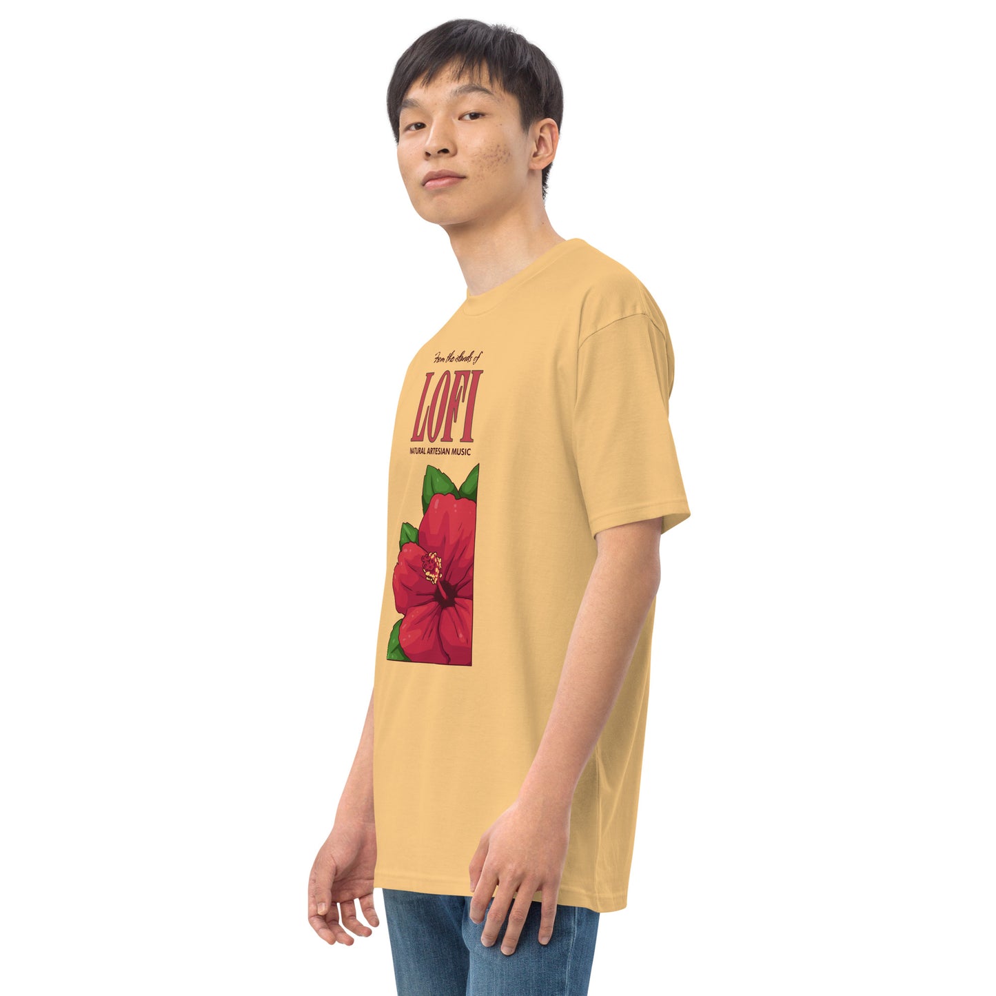 Islands of Lo-Fi Men’s Premium Heavyweight Tee