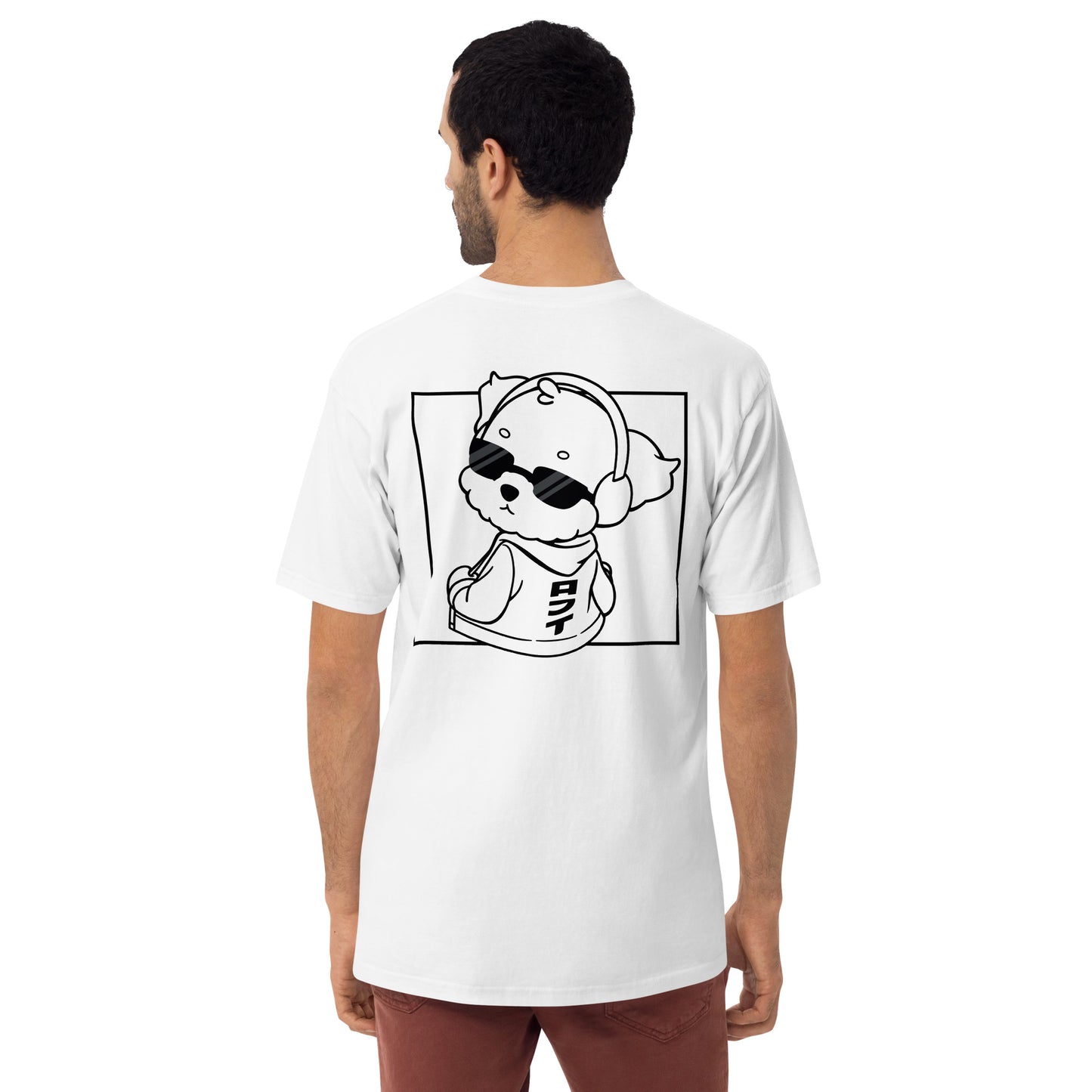 Lo-Fi Puppy ReMix Men’s Premium Heavyweight Tee