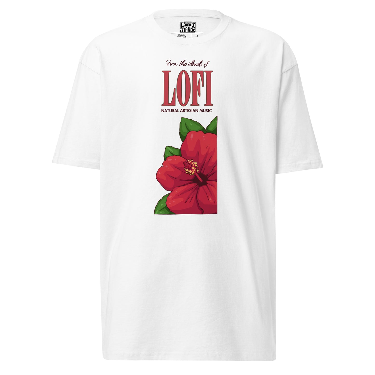 Islands of Lo-Fi Men’s Premium Heavyweight Tee