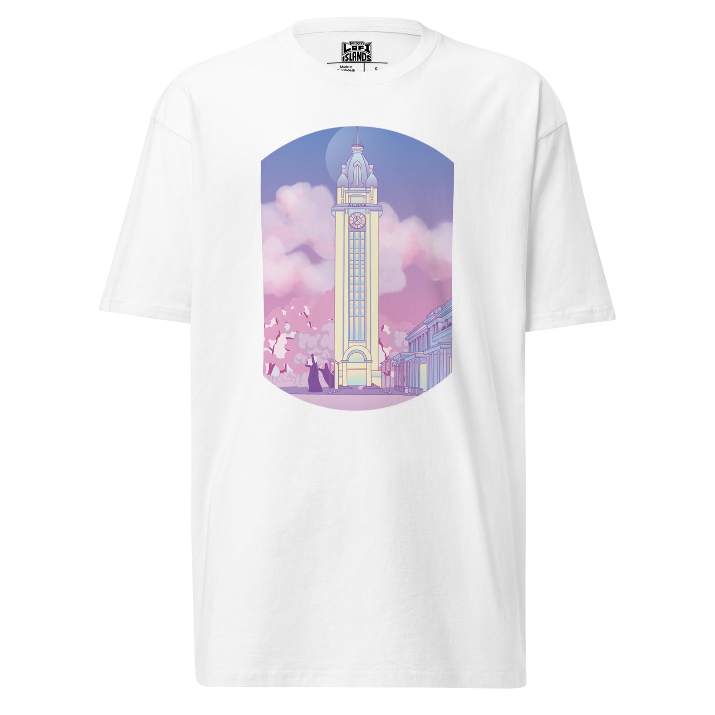 Aloha Tower x Lo-Fi Islands Men’s Premium Heavyweight Tee