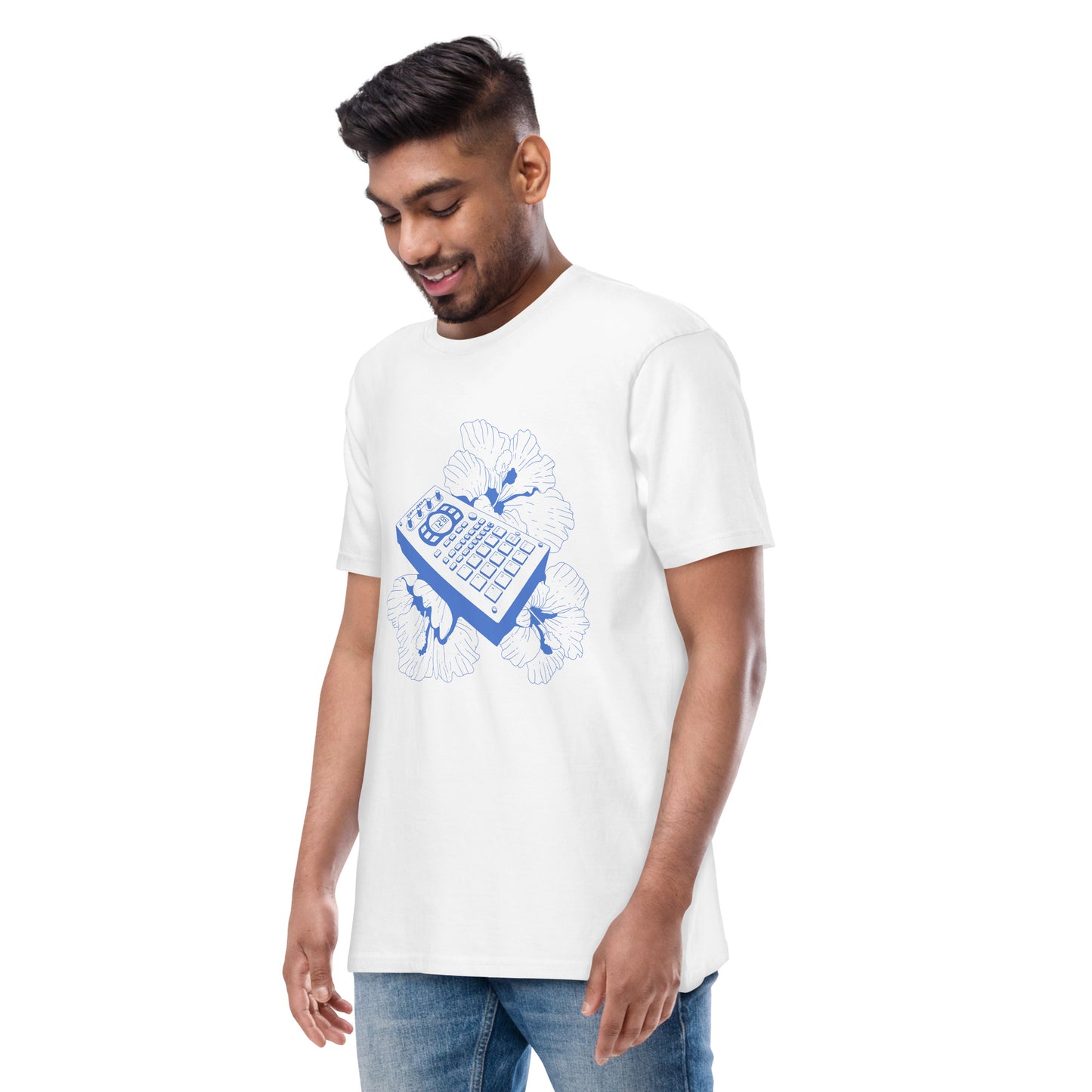 Lo-Fi Line Art Men’s Premium Heavyweight Tee