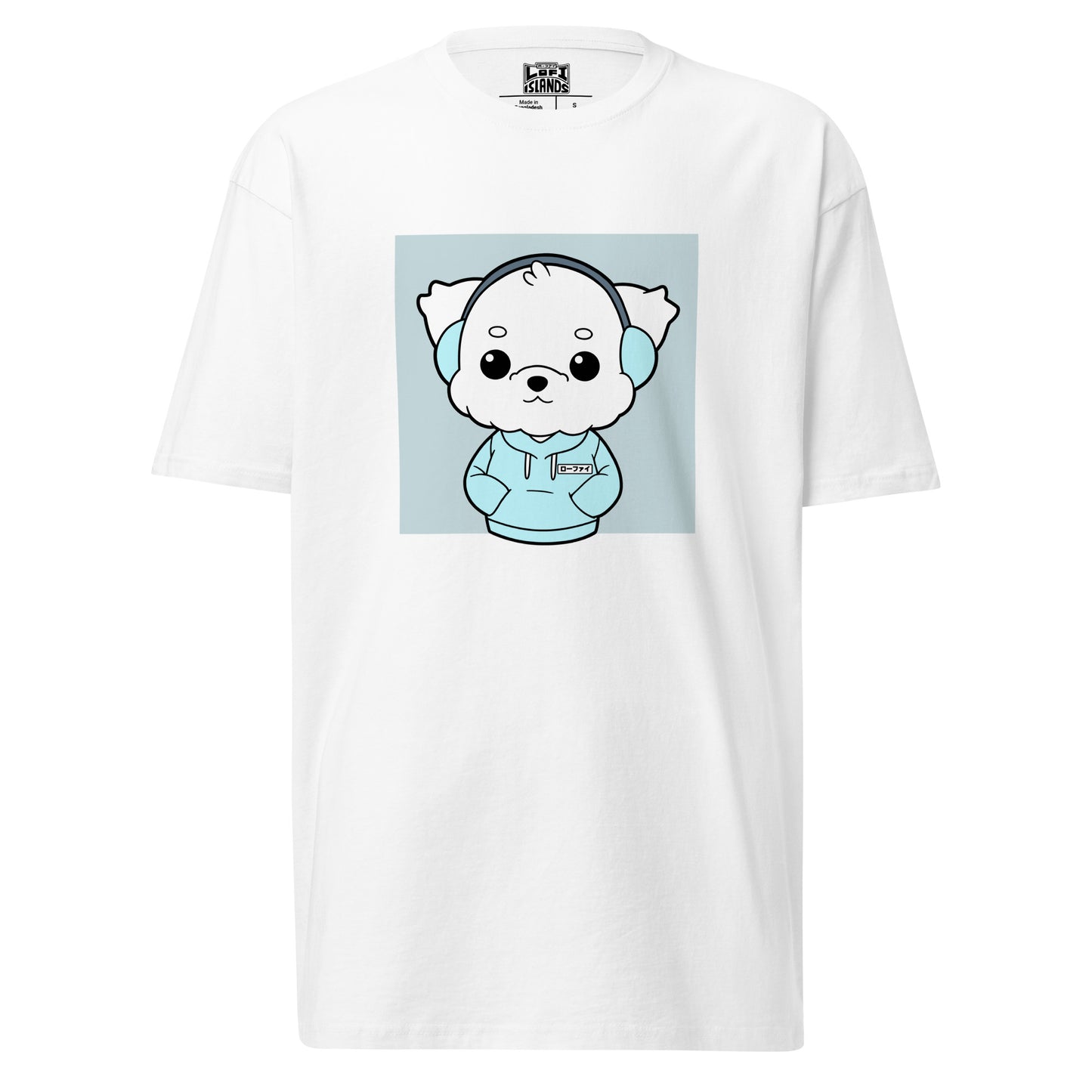 Lo-Fi Puppy Men’s Premium Heavyweight Tee