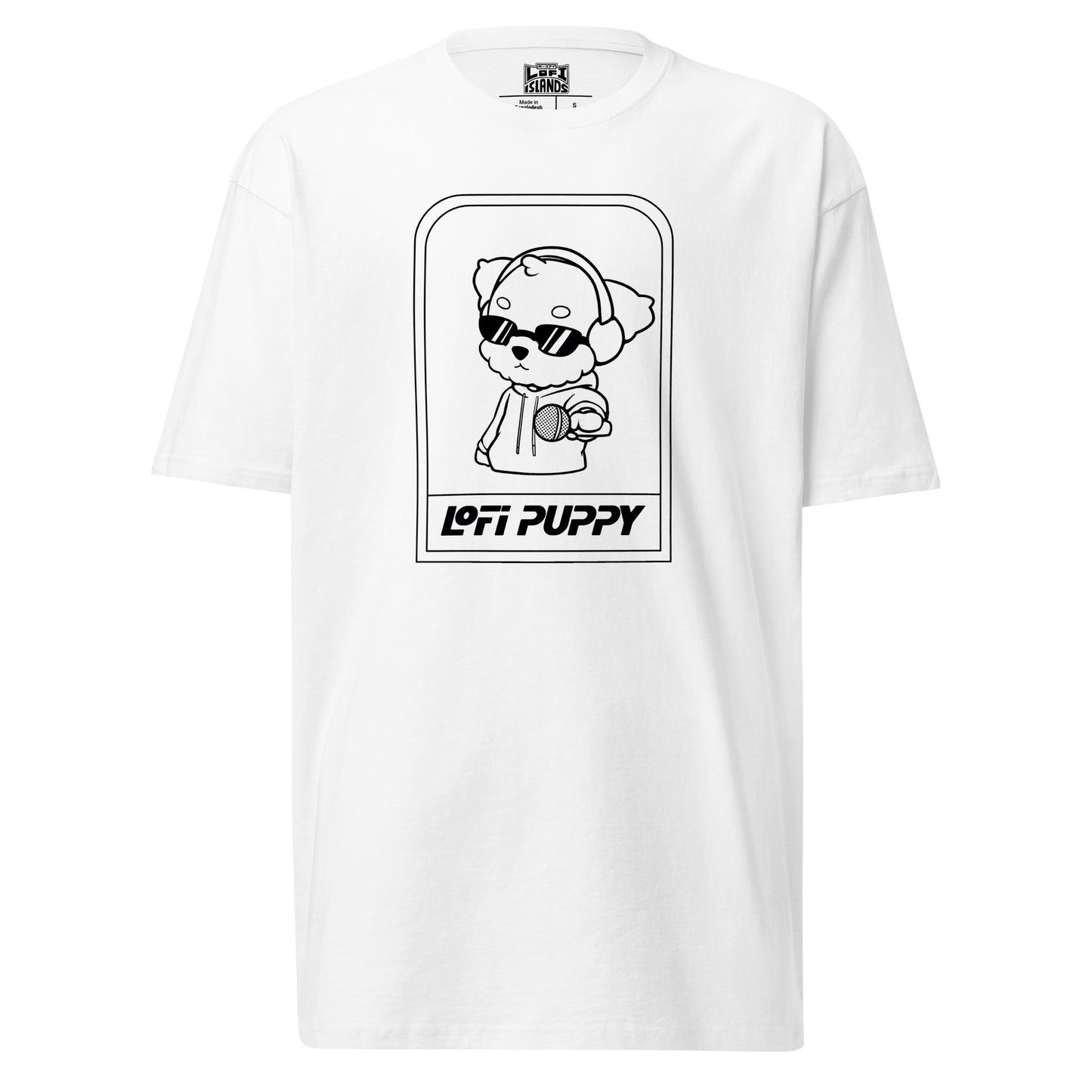 Lo-Fi Puppy ReMix Men’s Premium Heavyweight Tee