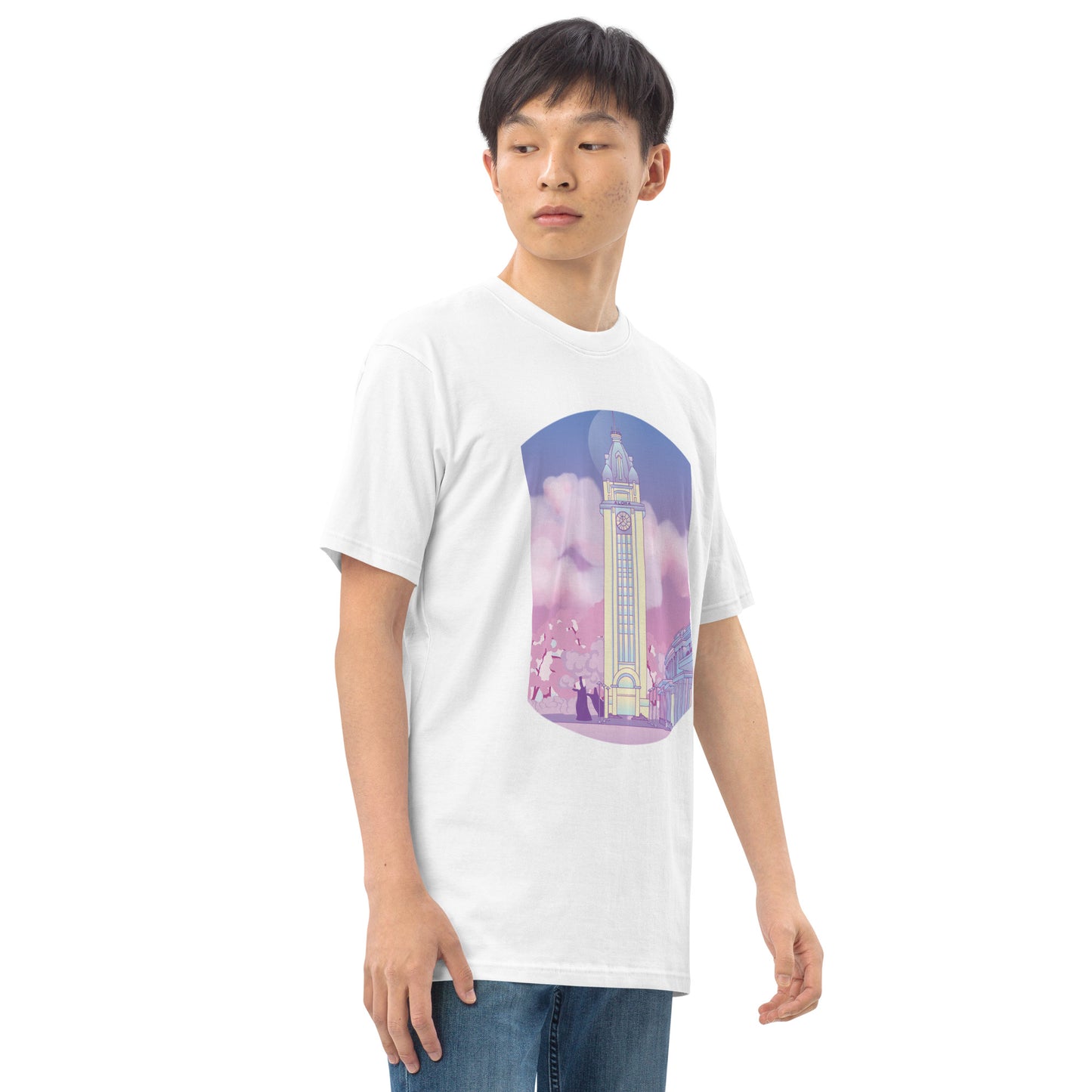 Aloha Tower x Lo-Fi Islands Men’s Premium Heavyweight Tee