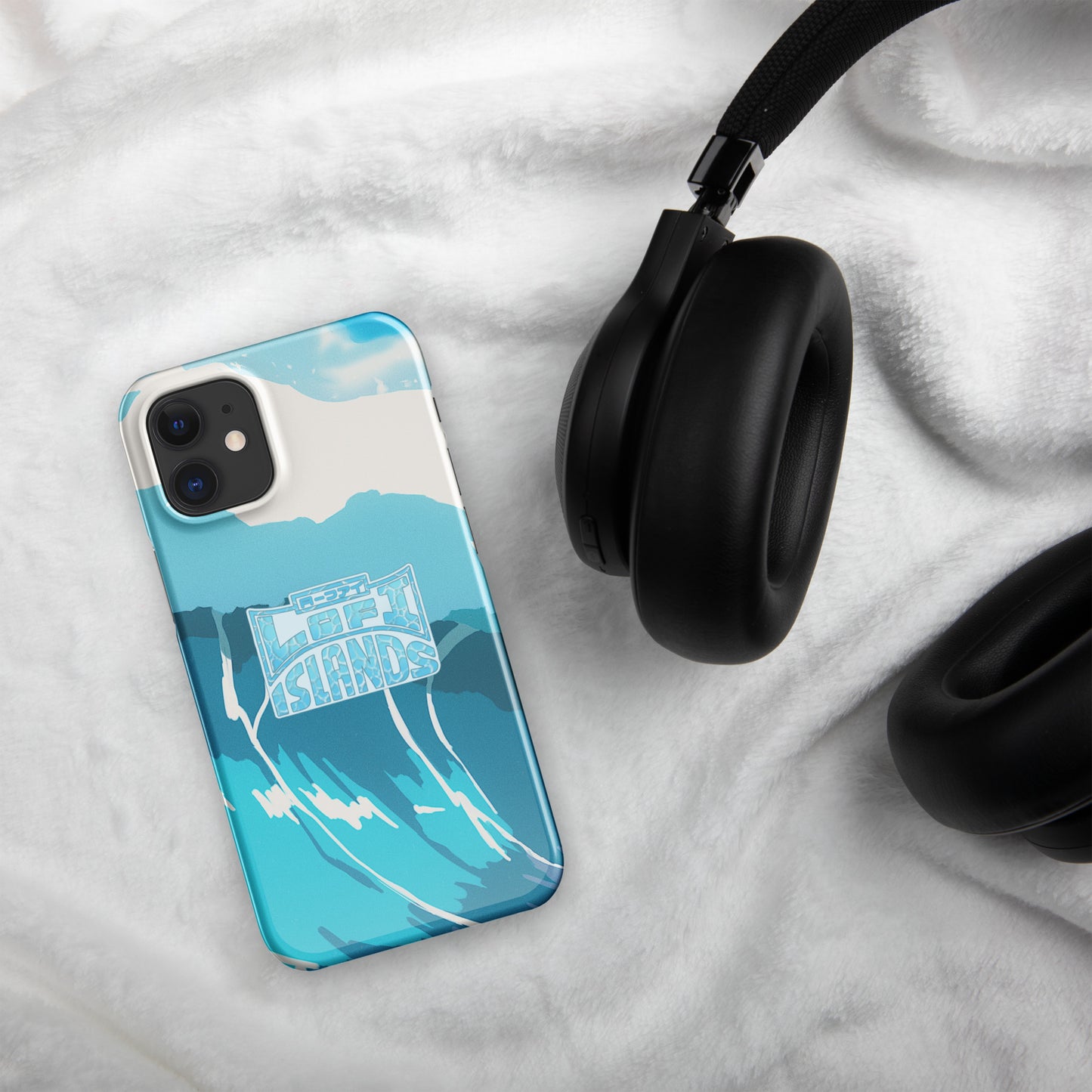 Lo-Fi Islands Ocean Wave Snap Phone Case