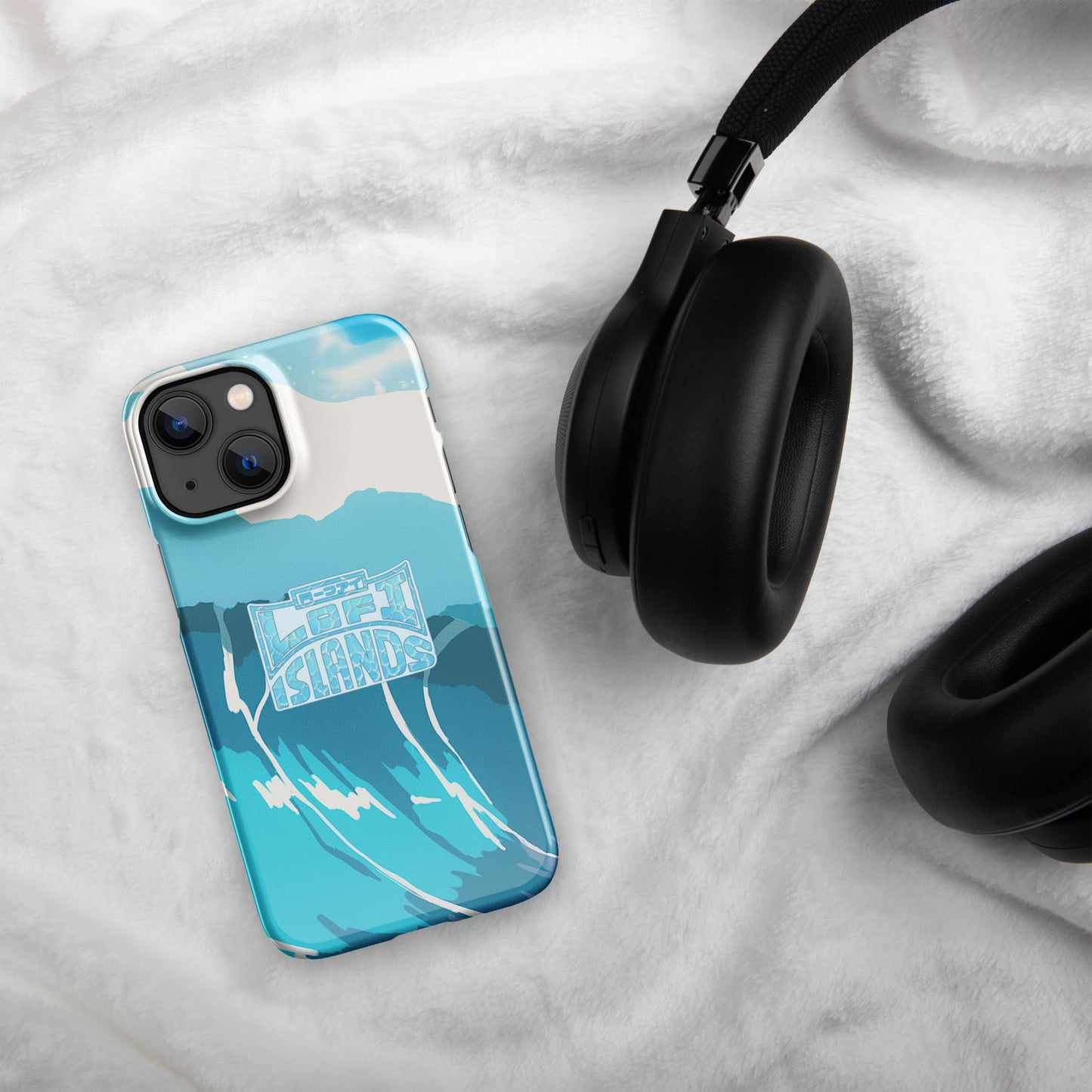 Lo-Fi Islands Ocean Wave Snap Phone Case