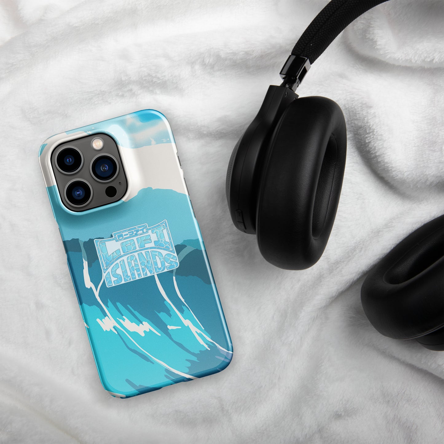 Lo-Fi Islands Ocean Wave Snap Phone Case