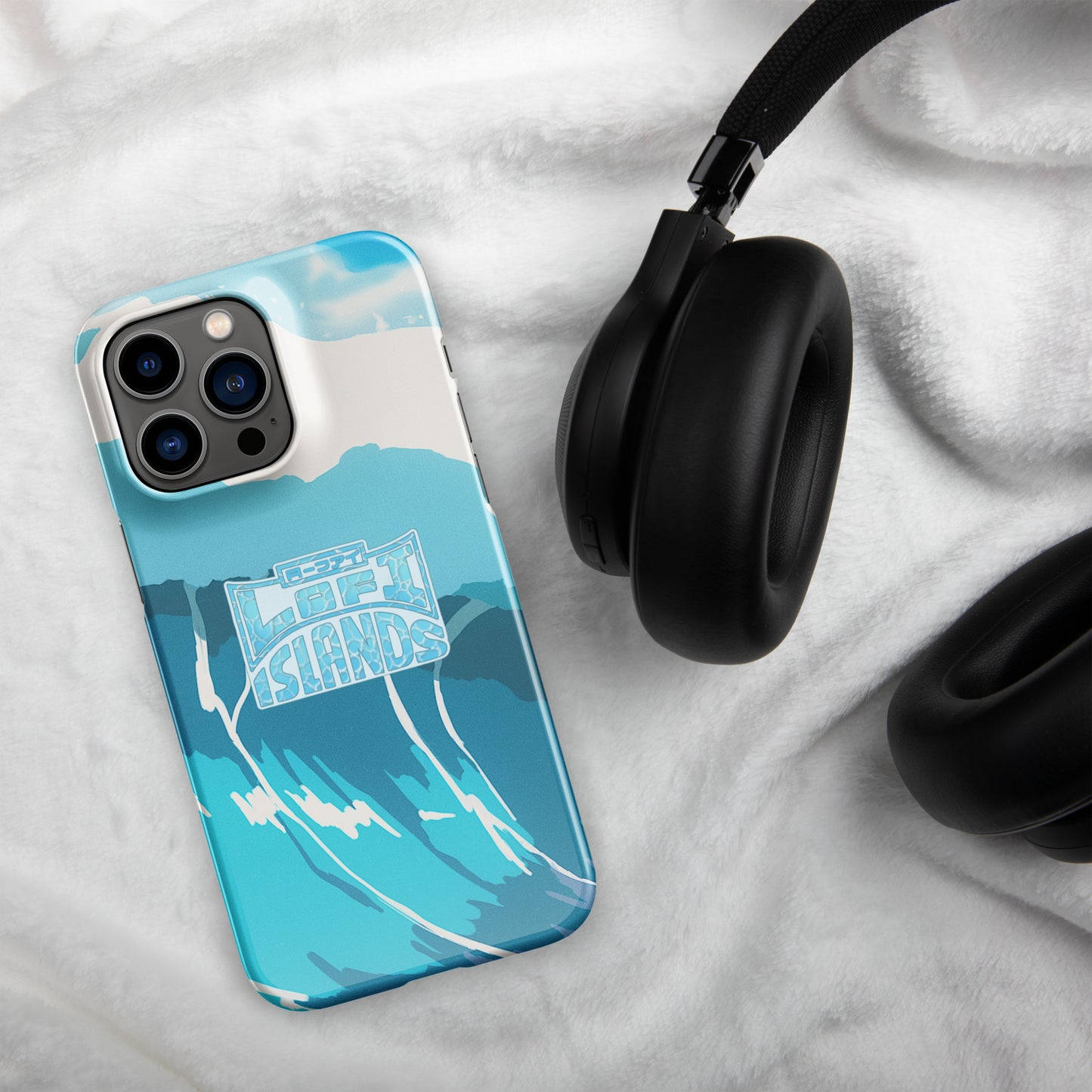 Lo-Fi Islands Ocean Wave Snap Phone Case