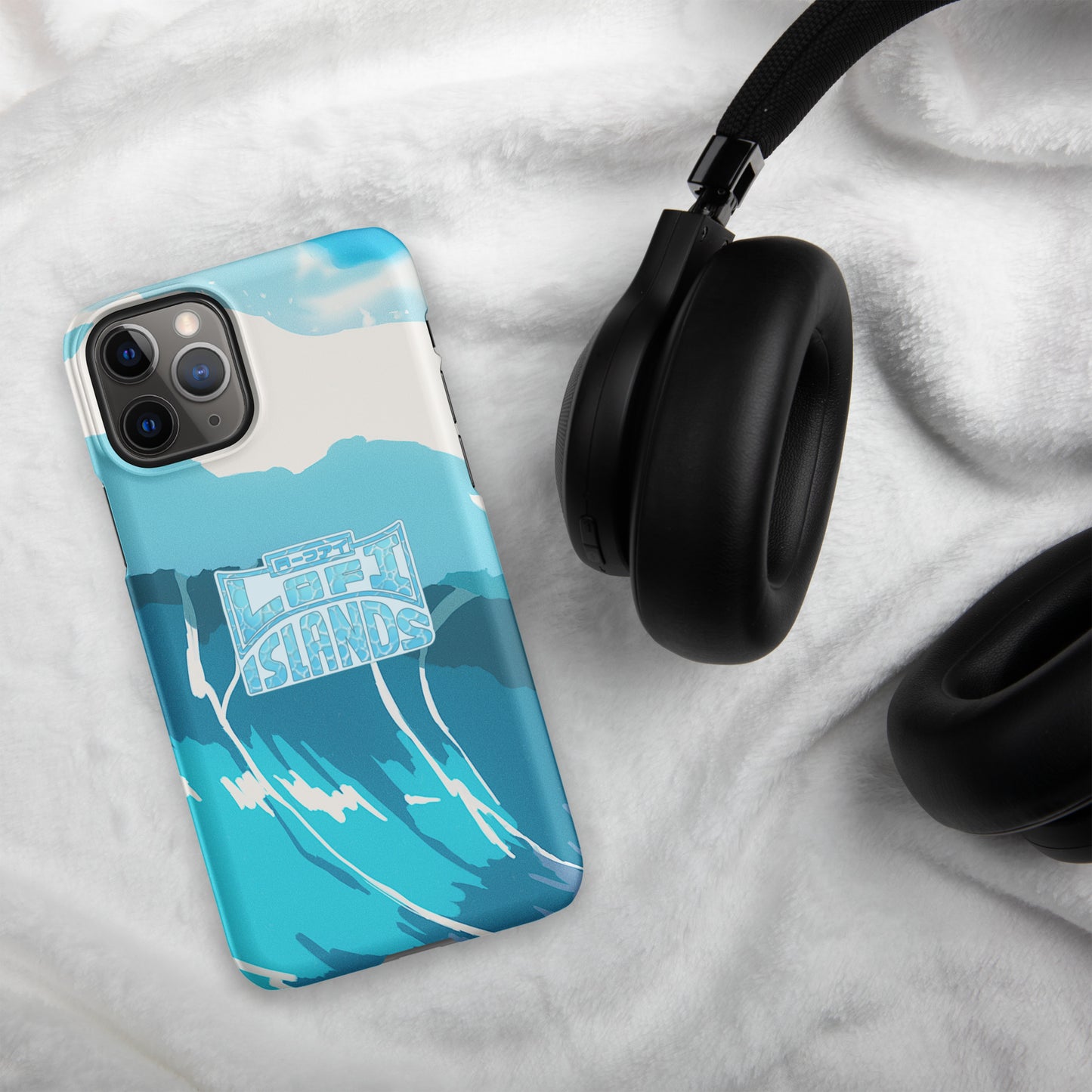 Lo-Fi Islands Ocean Wave Snap Phone Case