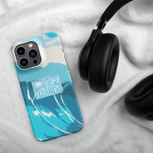 Lo-Fi Islands Ocean Wave Snap Phone Case