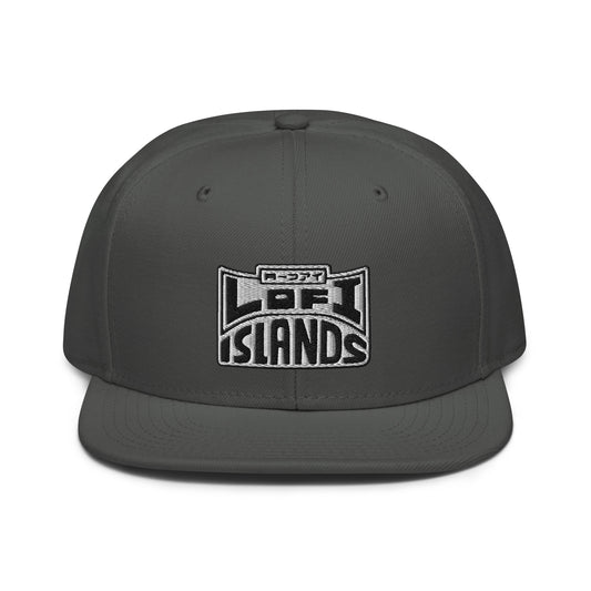 Lo-Fi Islands Grey Snapback Hat