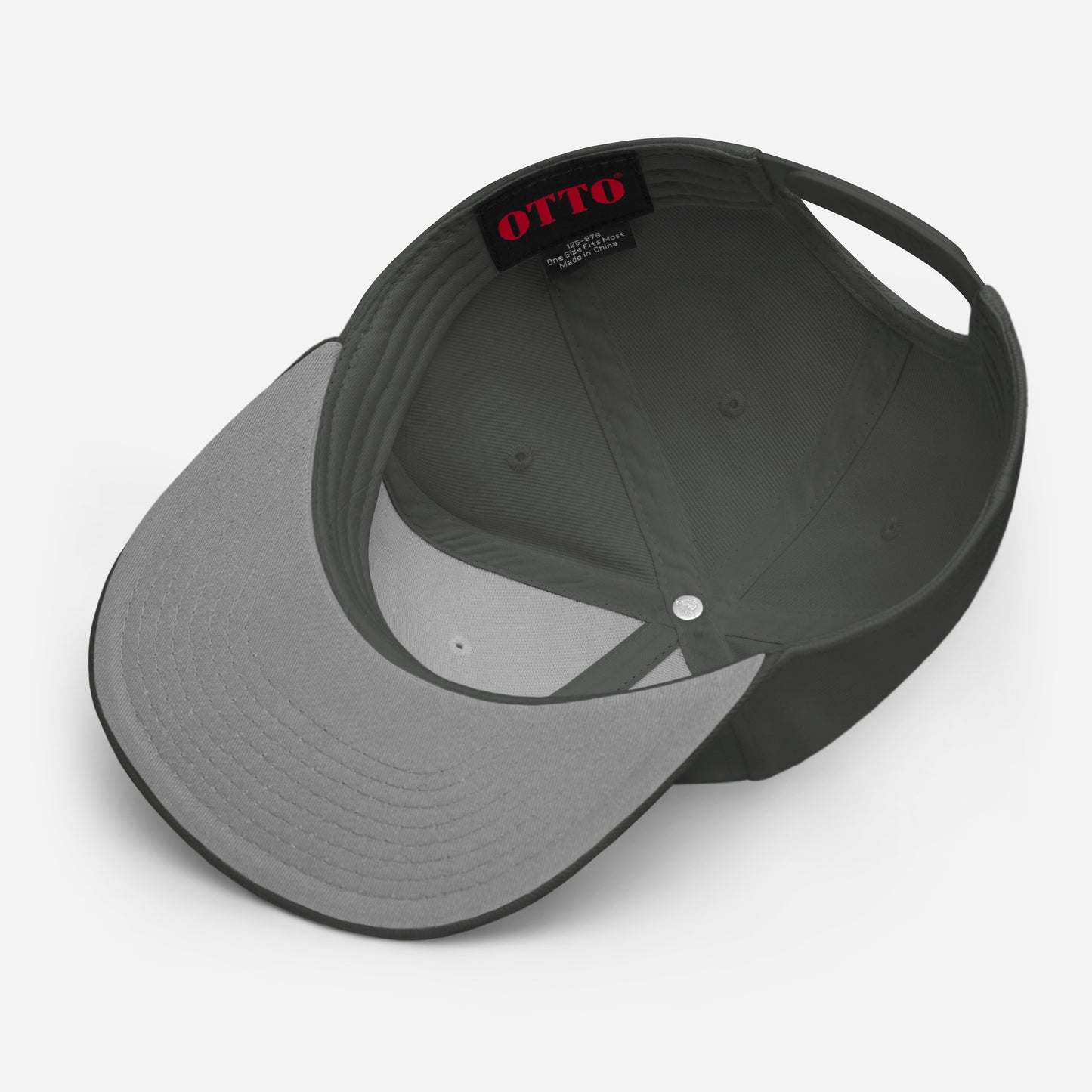 Lo-Fi Islands Grey Snapback Hat