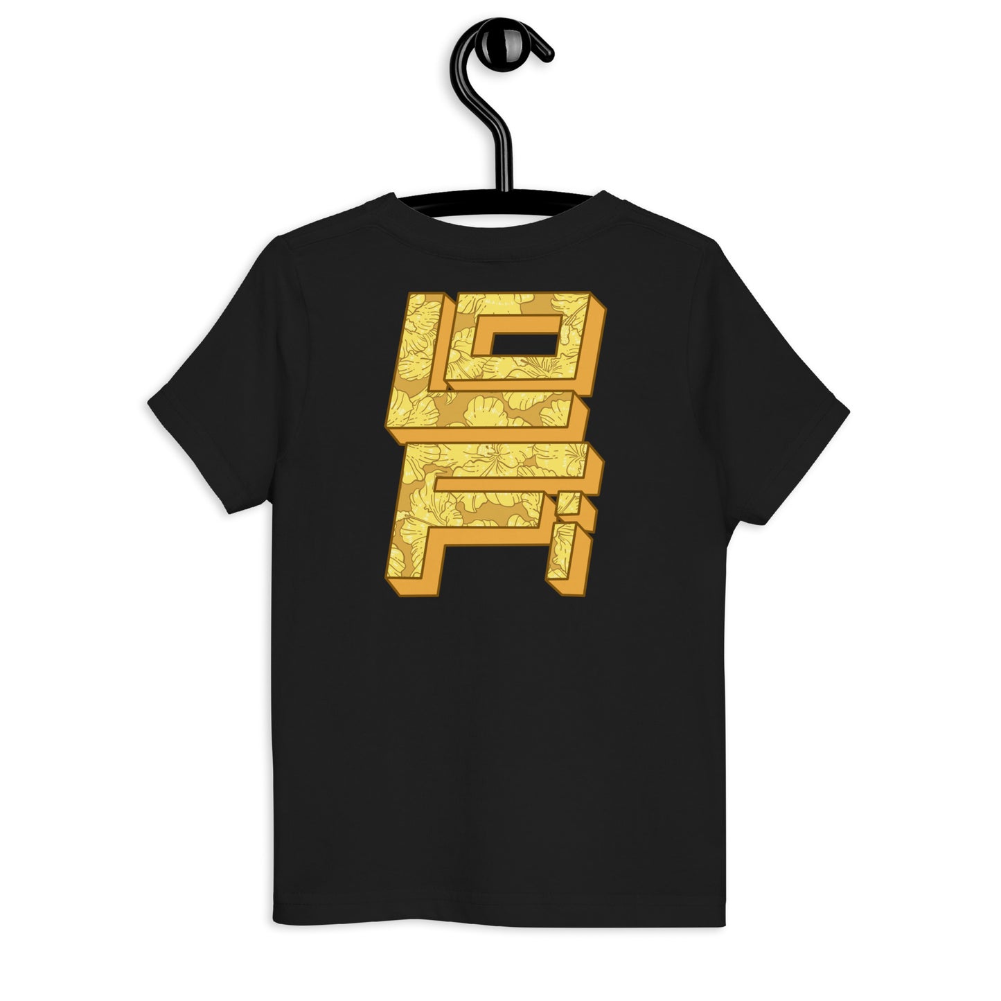 Gold Hibiscus Lo-Fi Camera Toddler Jersey T-Shirt