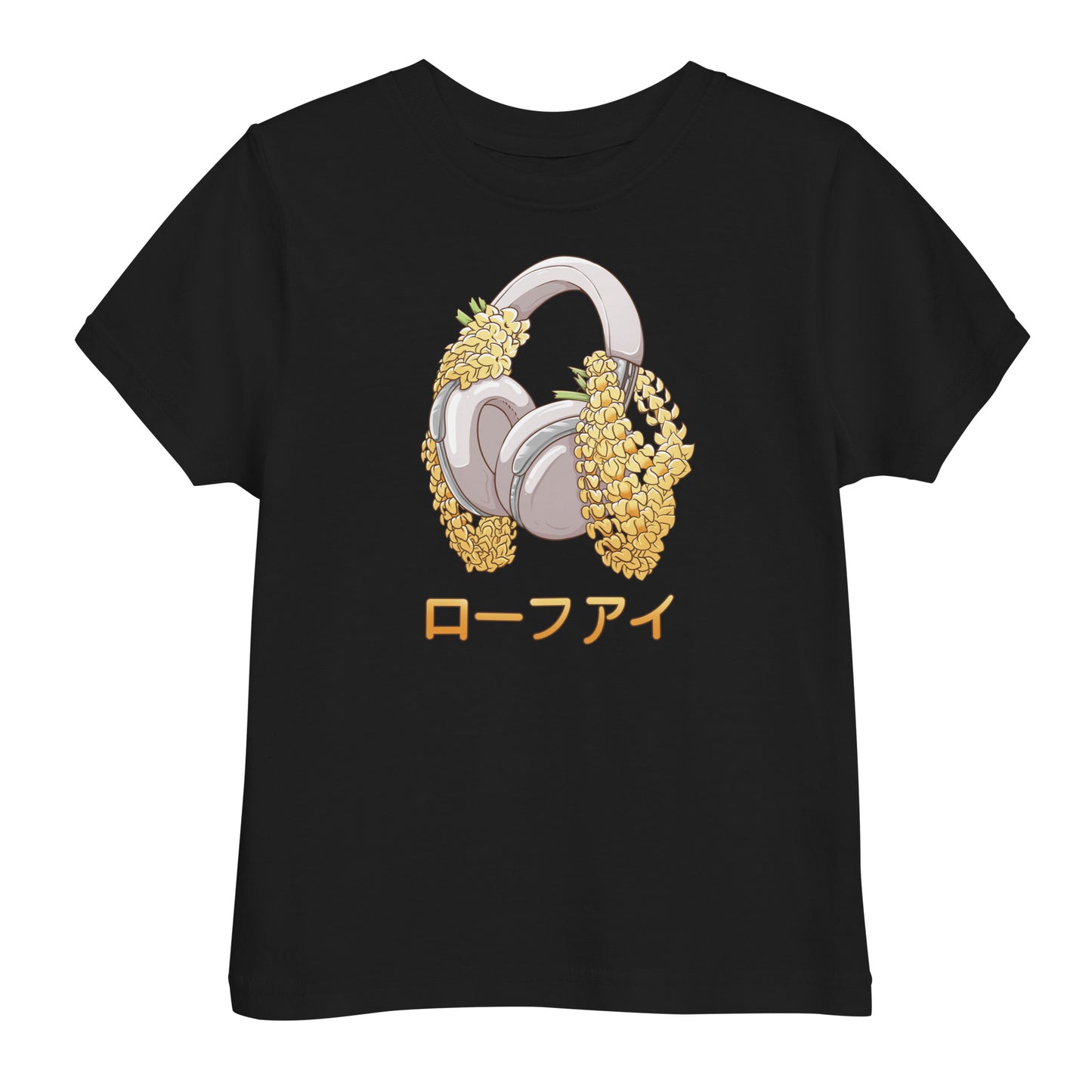 Puakenikeni Headphone Lei Toddler Jersey T-Shirt