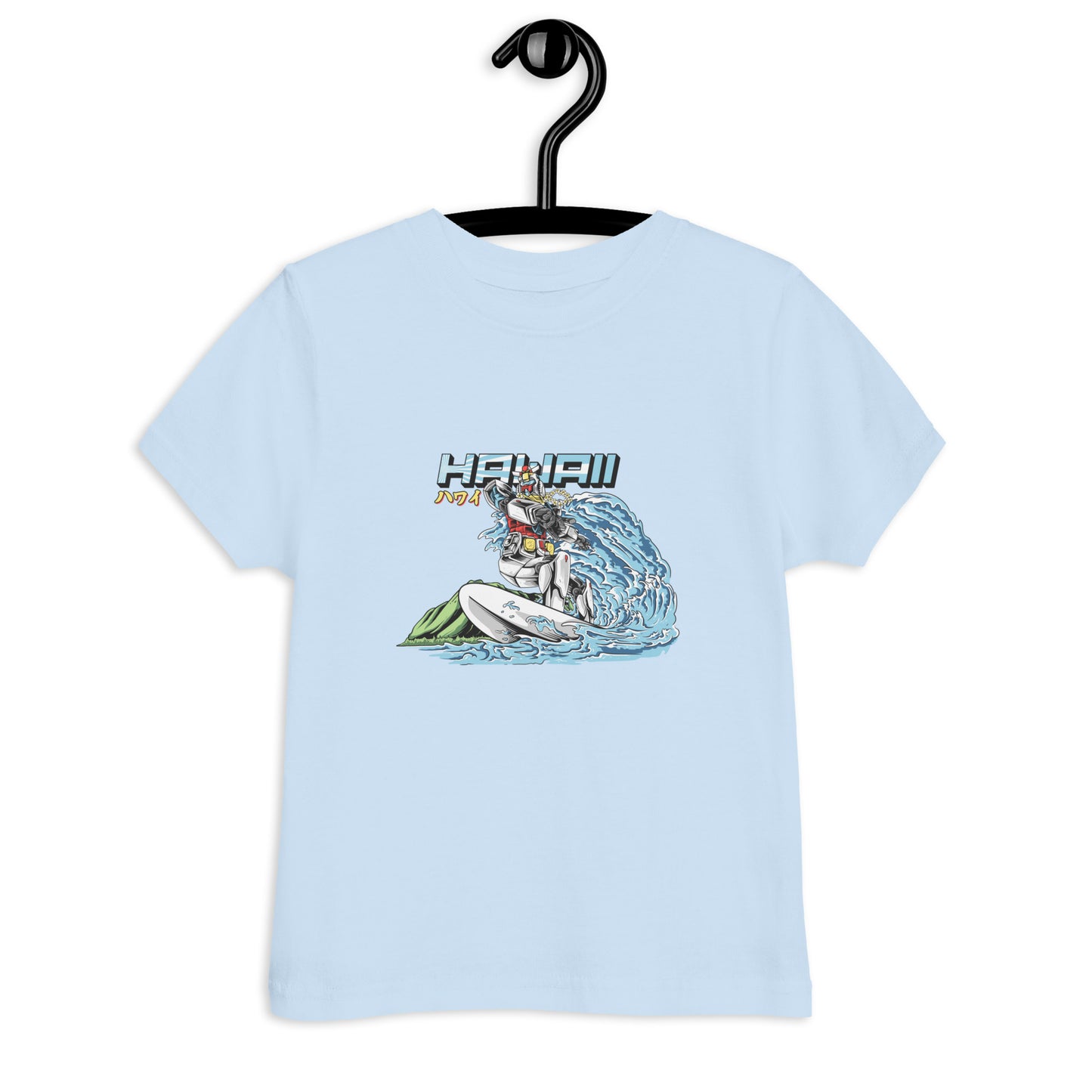 Mecha Surfing Diamond Head Toddler Jersey T-Shirt