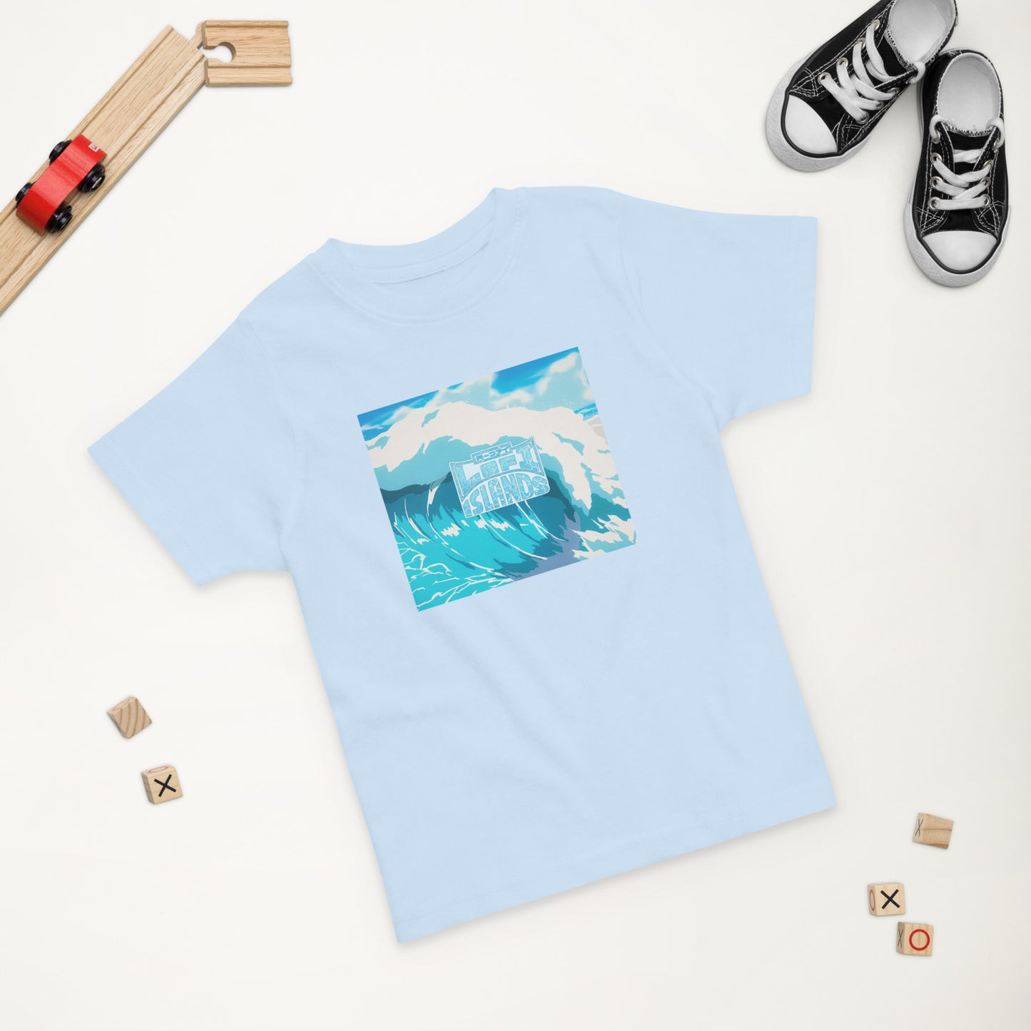 Islands Wave Toddler Jersey T-Shirt