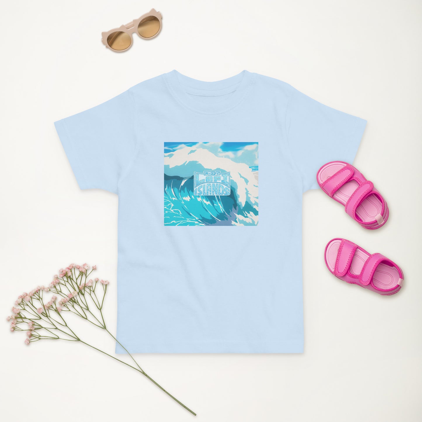 Islands Wave Toddler Jersey T-Shirt