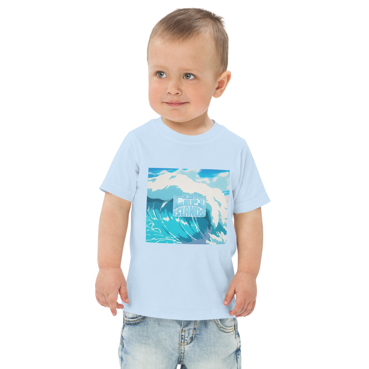 Islands Wave Toddler Jersey T-Shirt