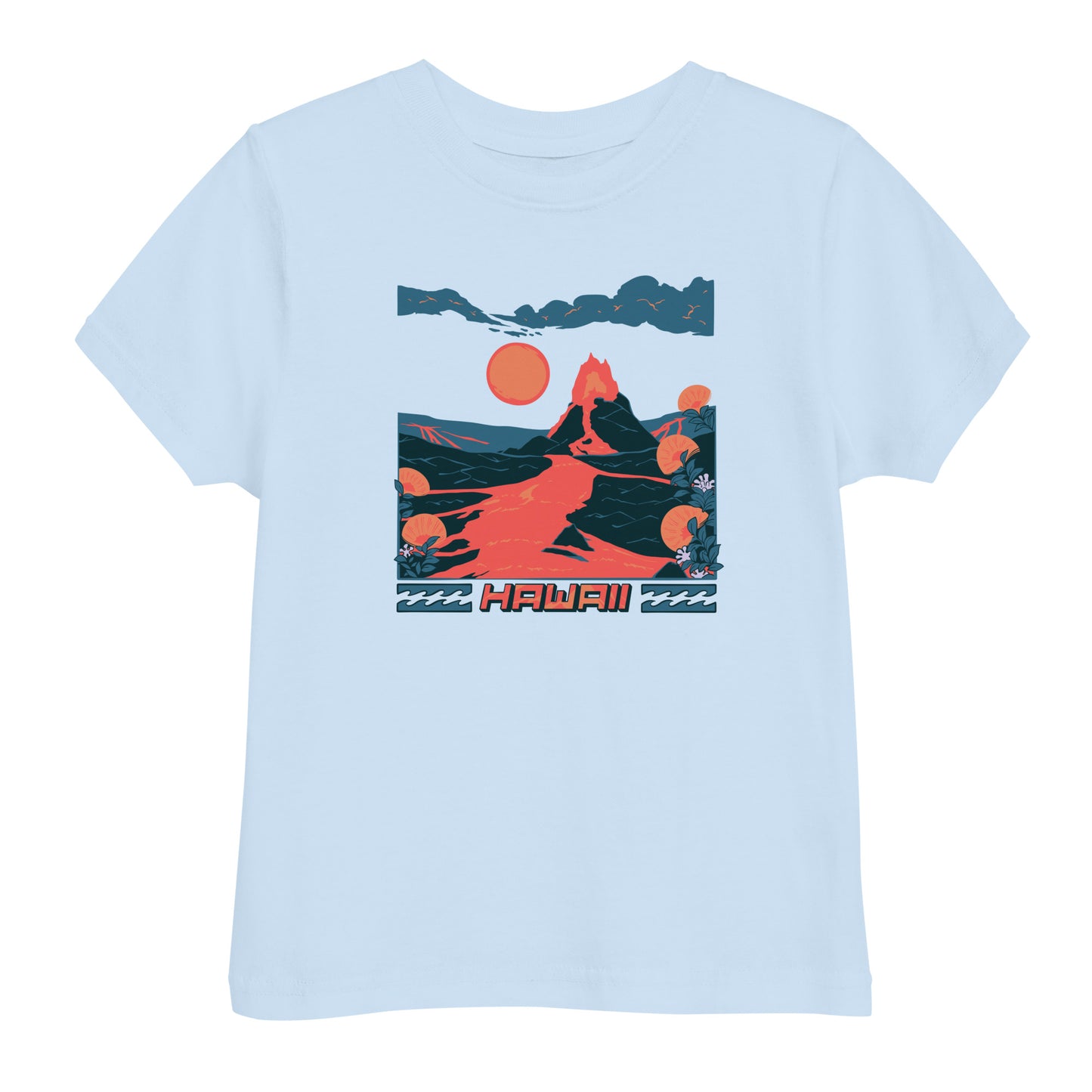 Volcano Hawaii Toddler Jersey T-Shirt