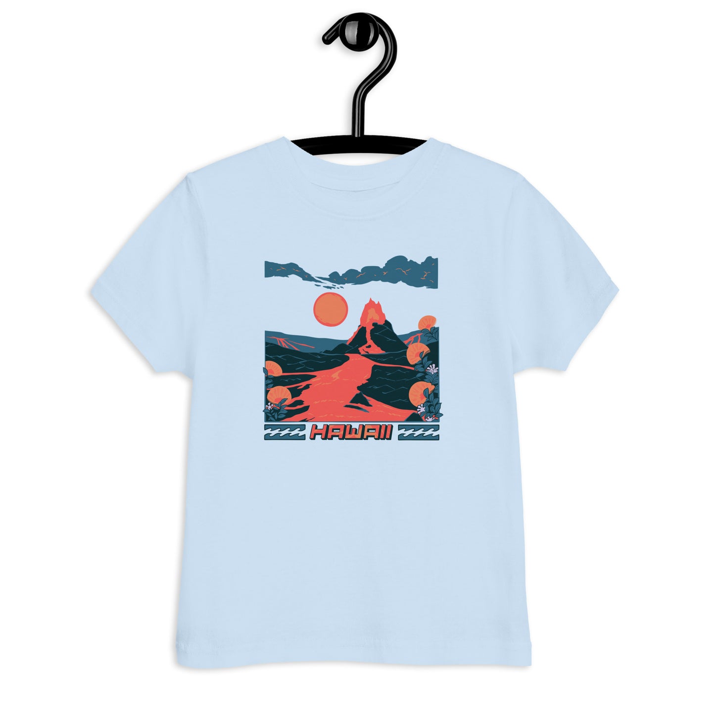 Volcano Hawaii Toddler Jersey T-Shirt