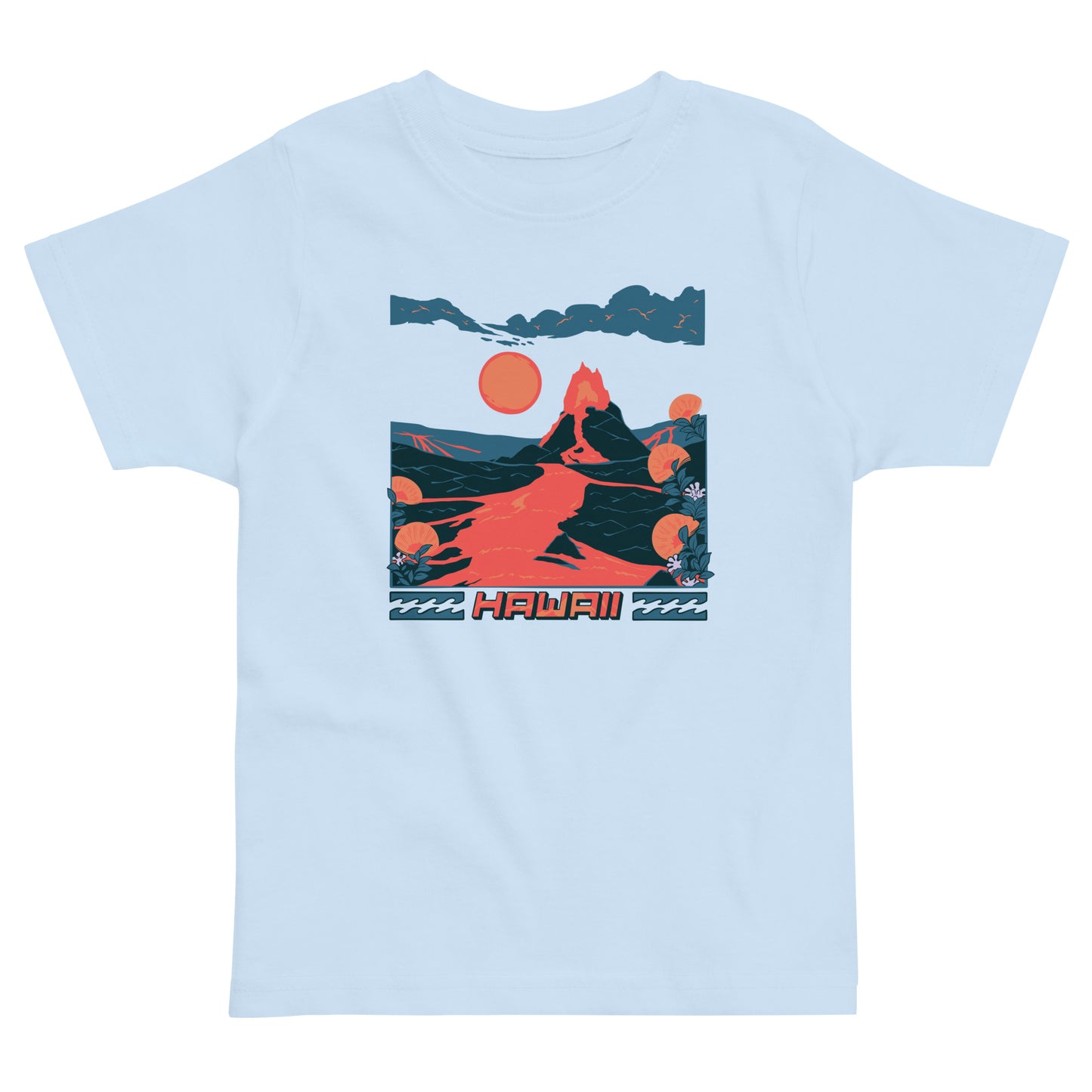 Volcano Hawaii Toddler Jersey T-Shirt