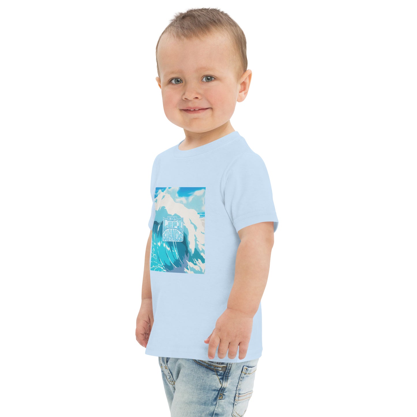 Islands Wave Toddler Jersey T-Shirt