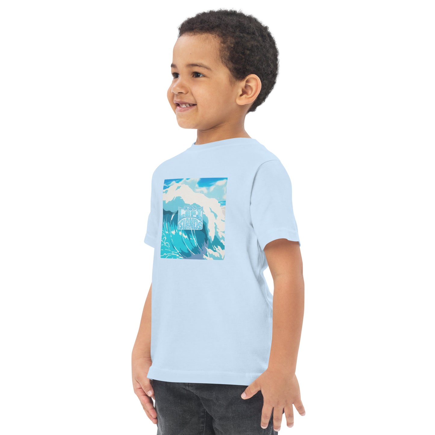 Islands Wave Toddler Jersey T-Shirt