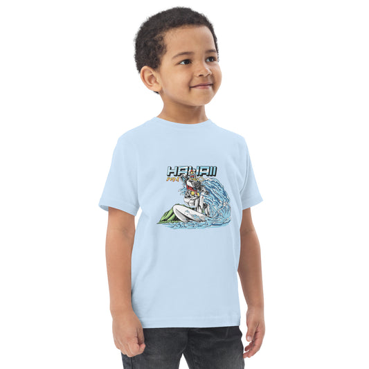 Mecha Surfing Diamond Head Toddler Jersey T-Shirt