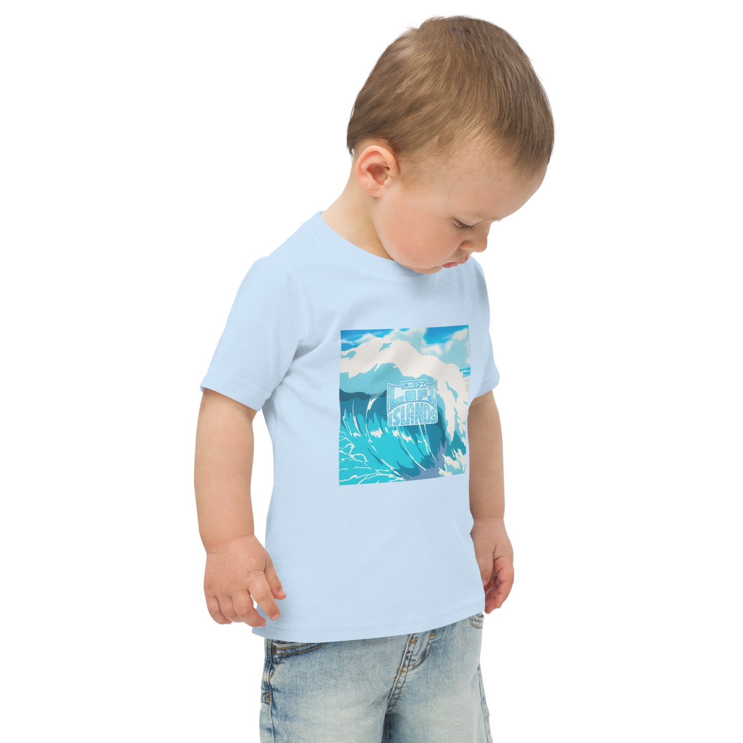 Islands Wave Toddler Jersey T-Shirt