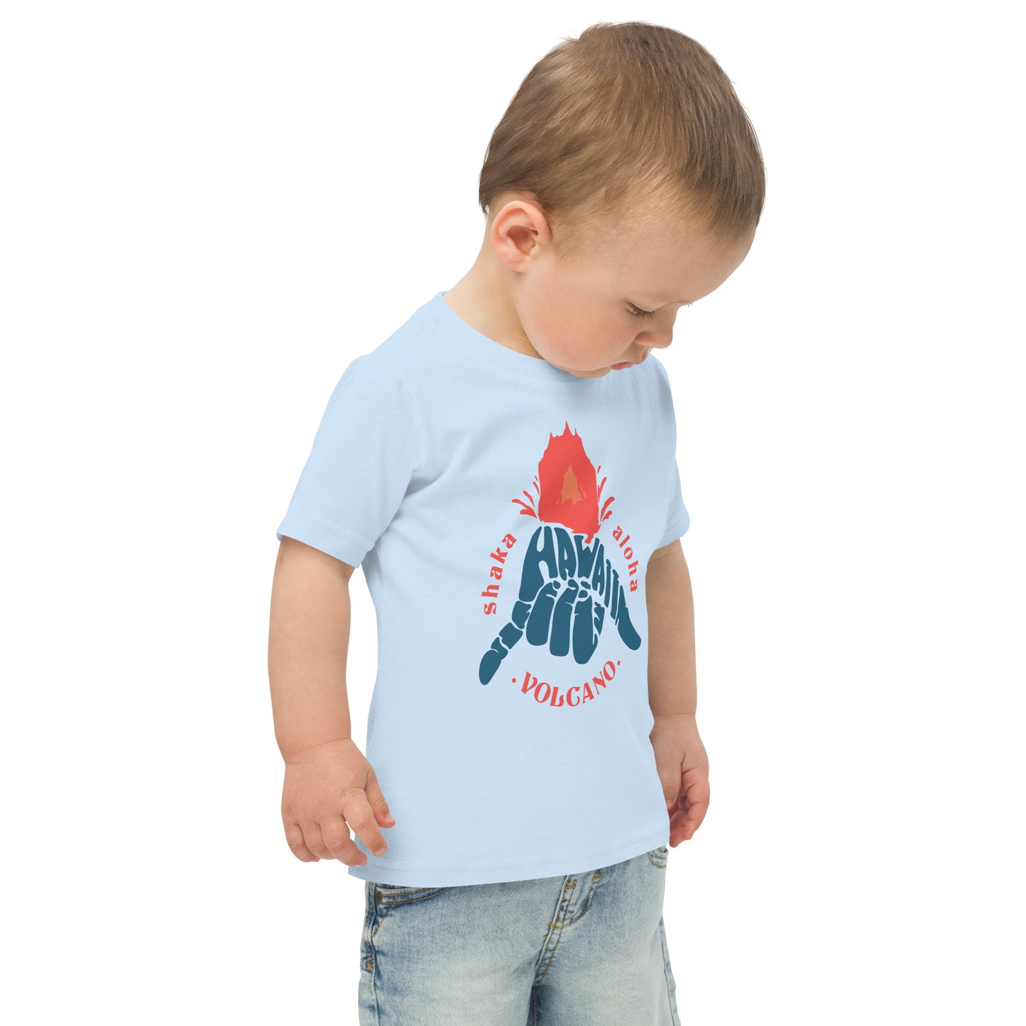 Volcano Hawaii Toddler Jersey T-Shirt