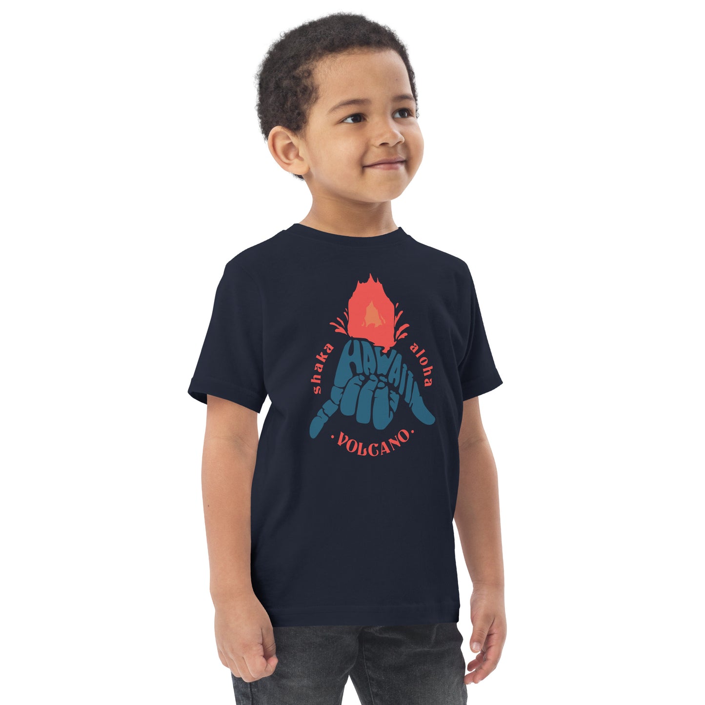 Volcano Hawaii Toddler Jersey T-Shirt