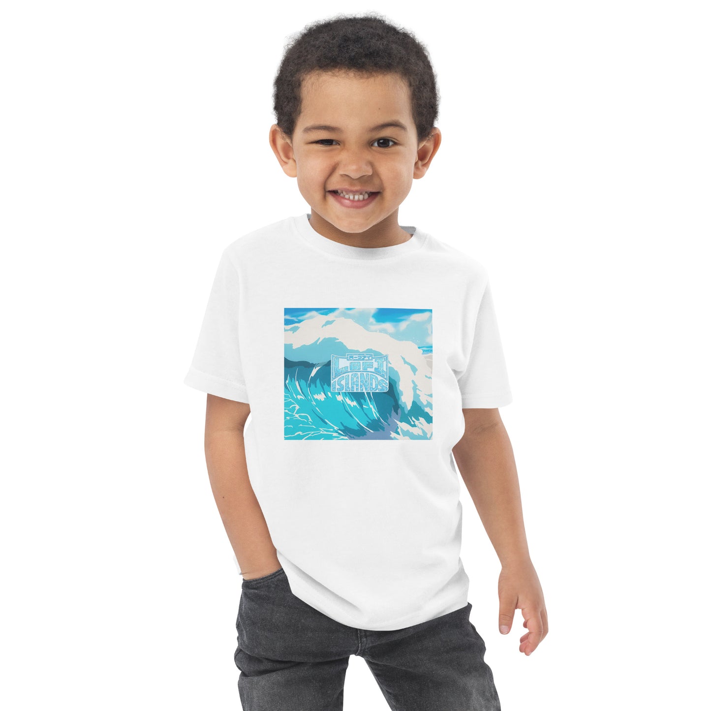 Islands Wave Toddler Jersey T-Shirt