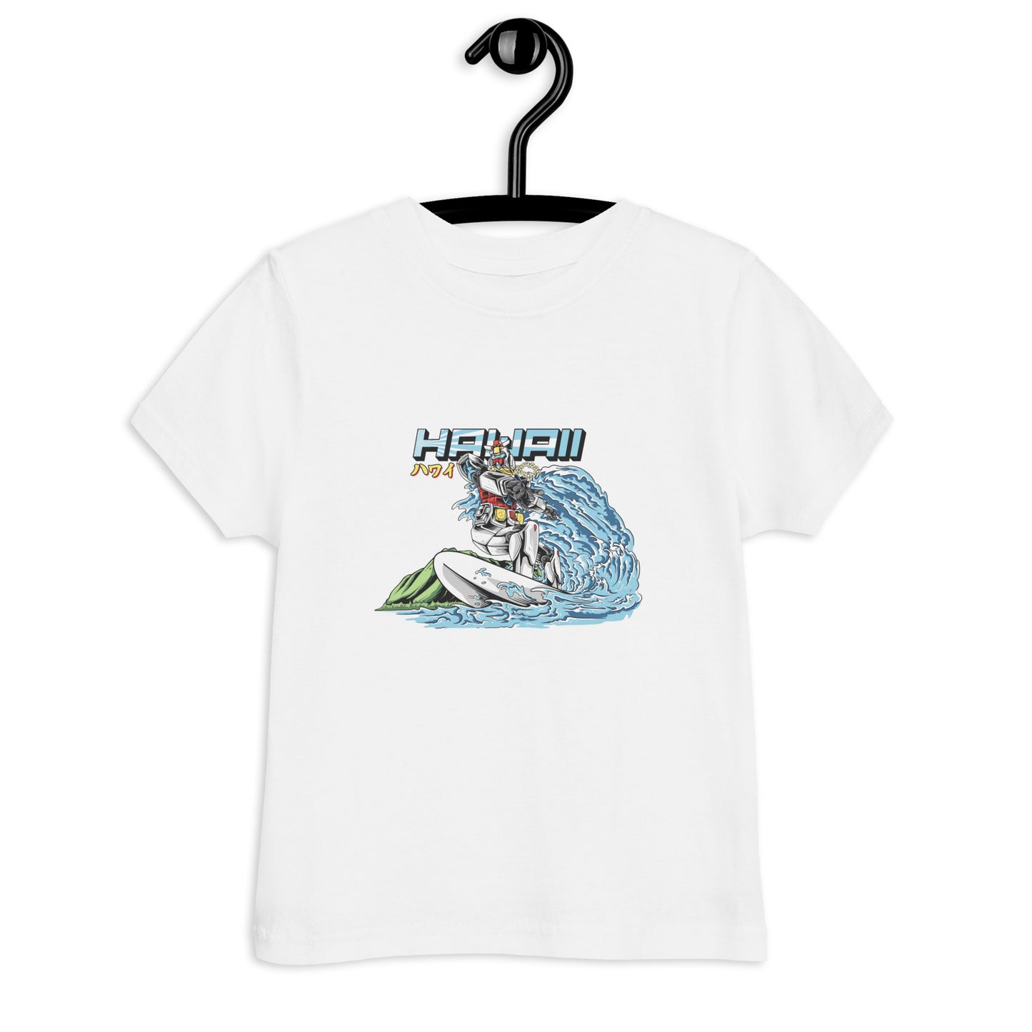 Mecha Surfing Diamond Head Toddler Jersey T-Shirt