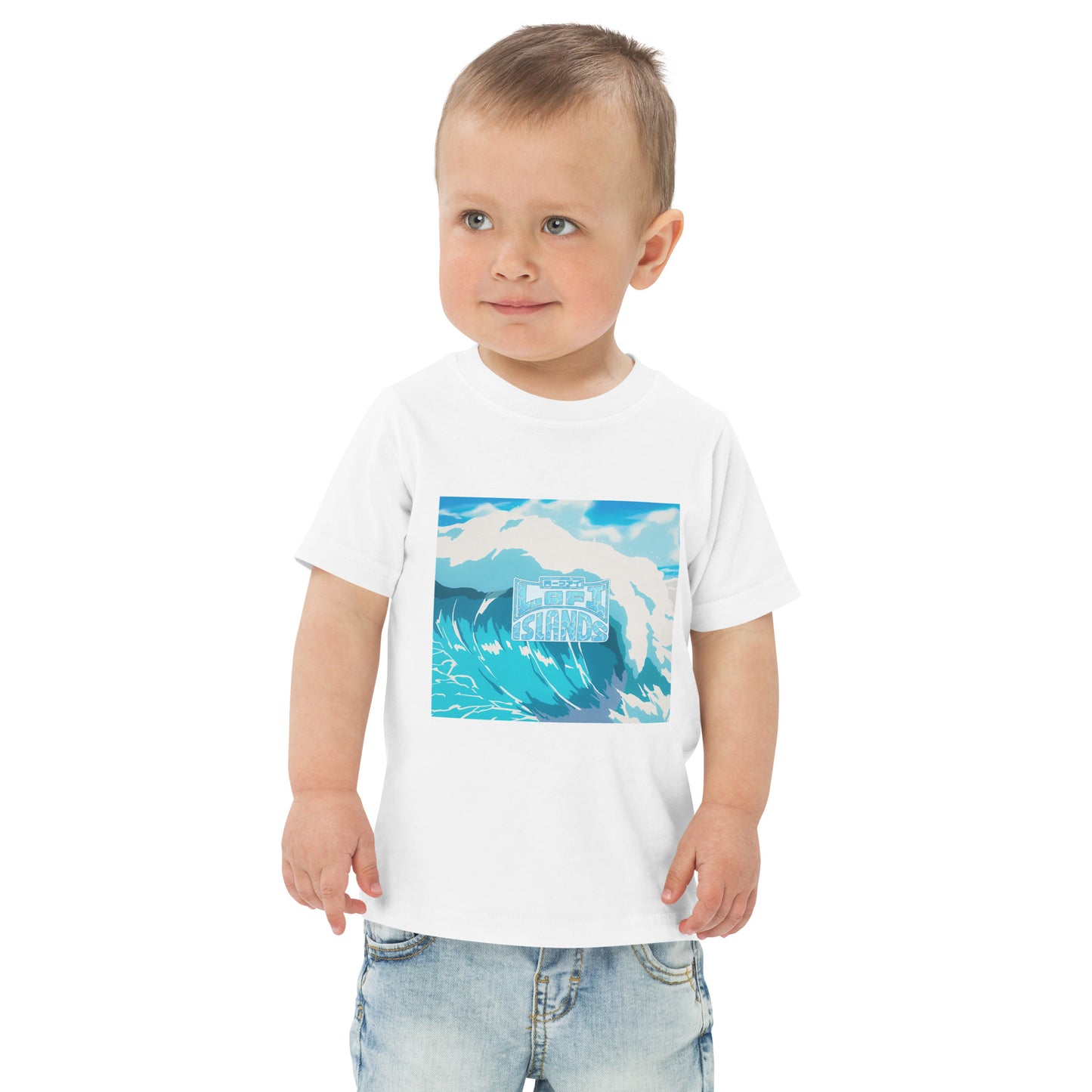 Islands Wave Toddler Jersey T-Shirt