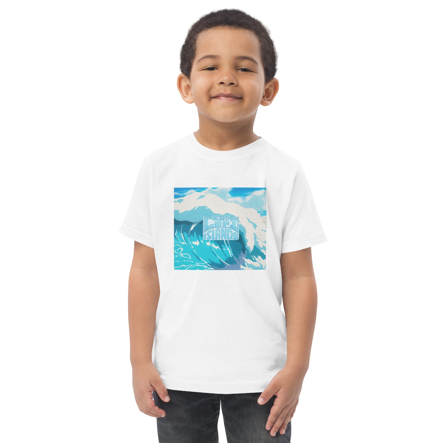 Islands Wave Toddler Jersey T-Shirt