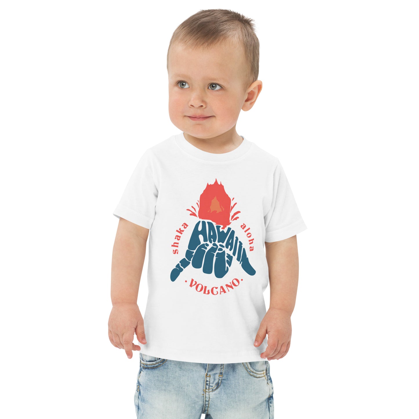 Volcano Hawaii Toddler Jersey T-Shirt